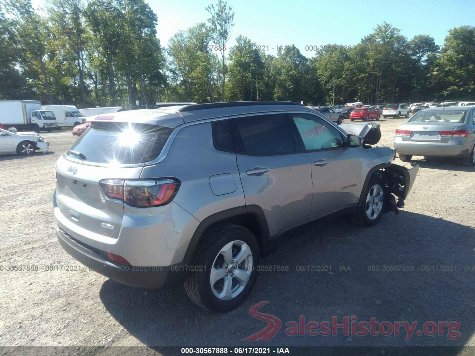 3C4NJDBB0LT239757 2020 JEEP COMPASS