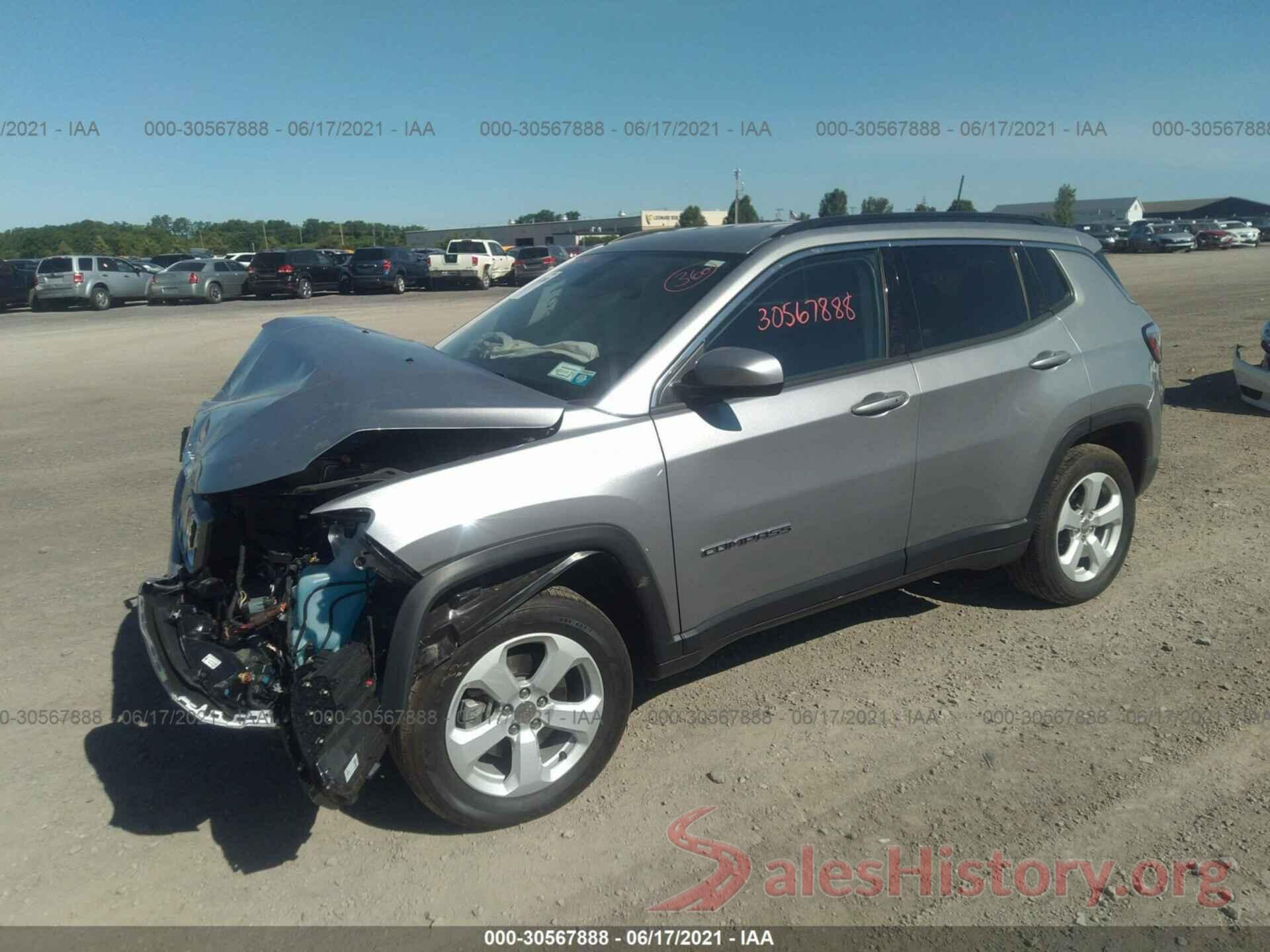 3C4NJDBB0LT239757 2020 JEEP COMPASS