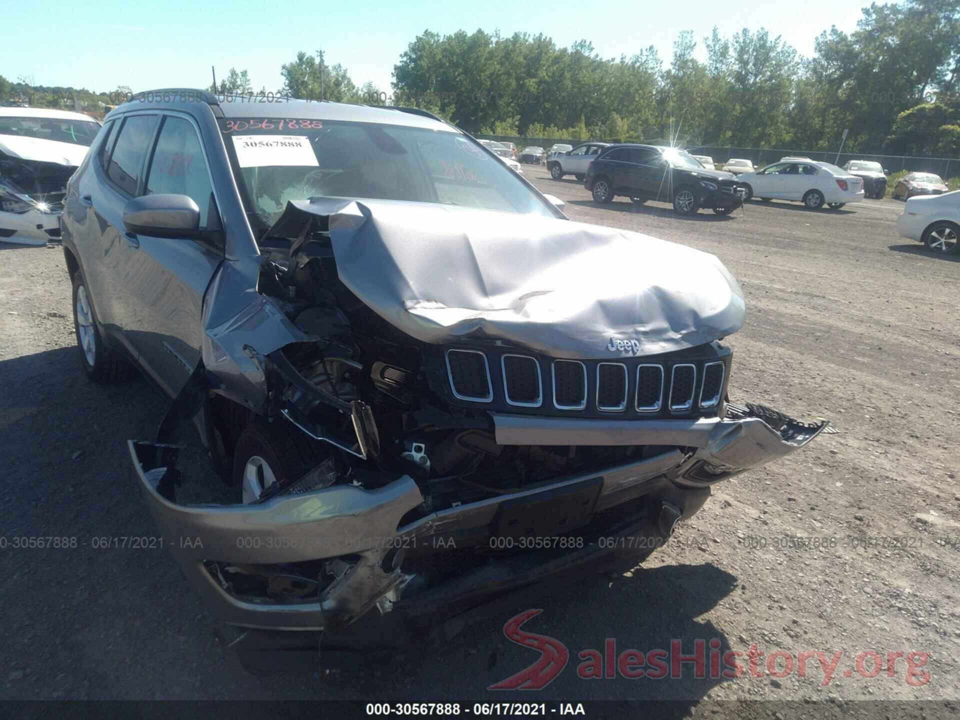 3C4NJDBB0LT239757 2020 JEEP COMPASS