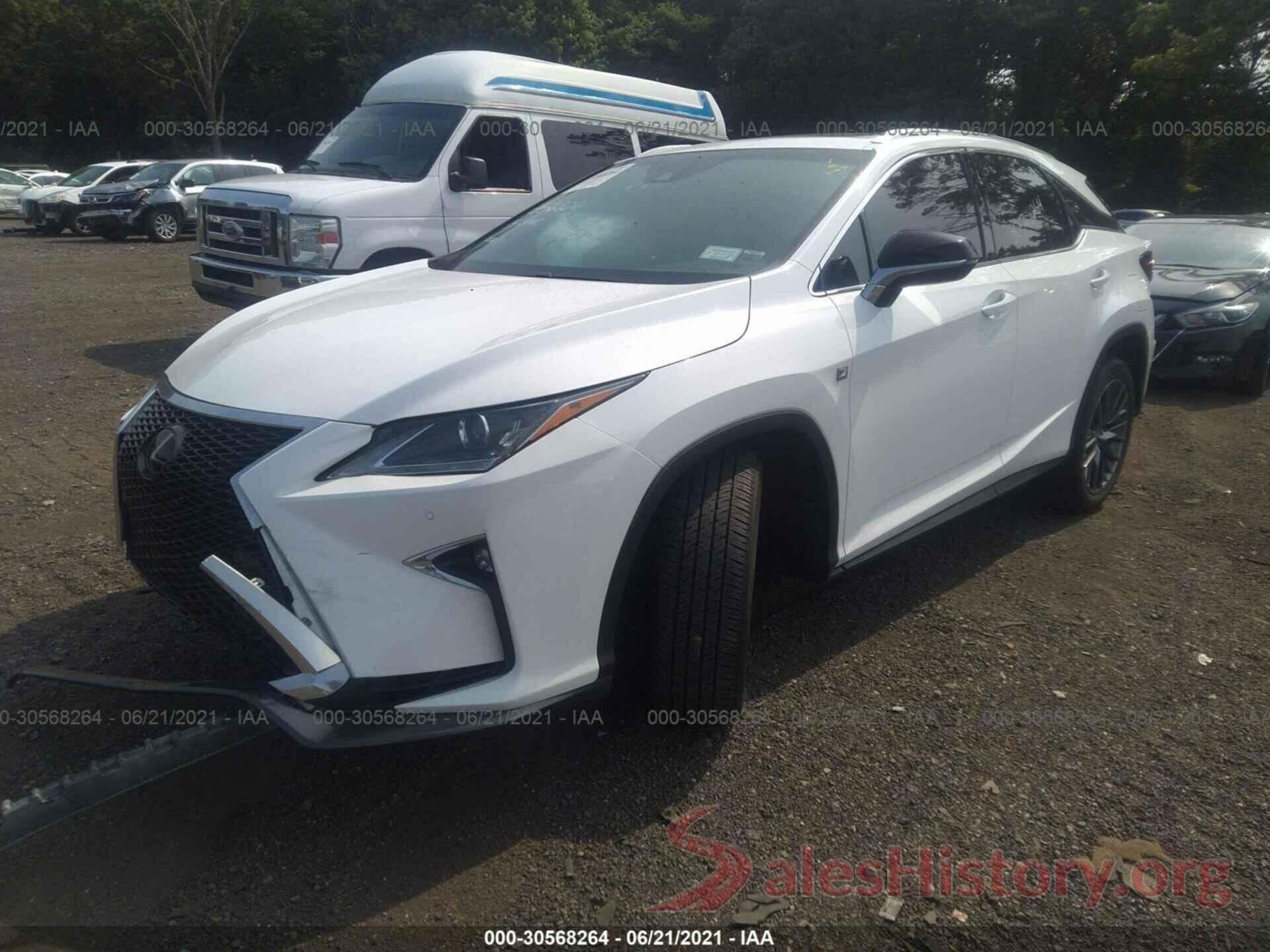 2T2BZMCA7KC202025 2019 LEXUS RX