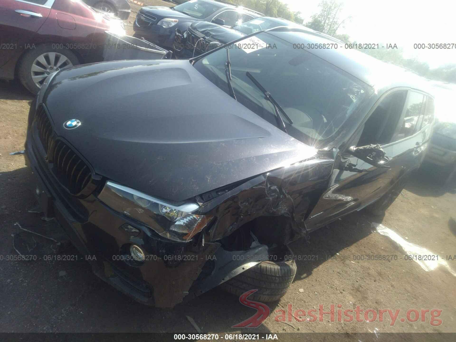 5UXWX9C59G0D94496 2016 BMW X3