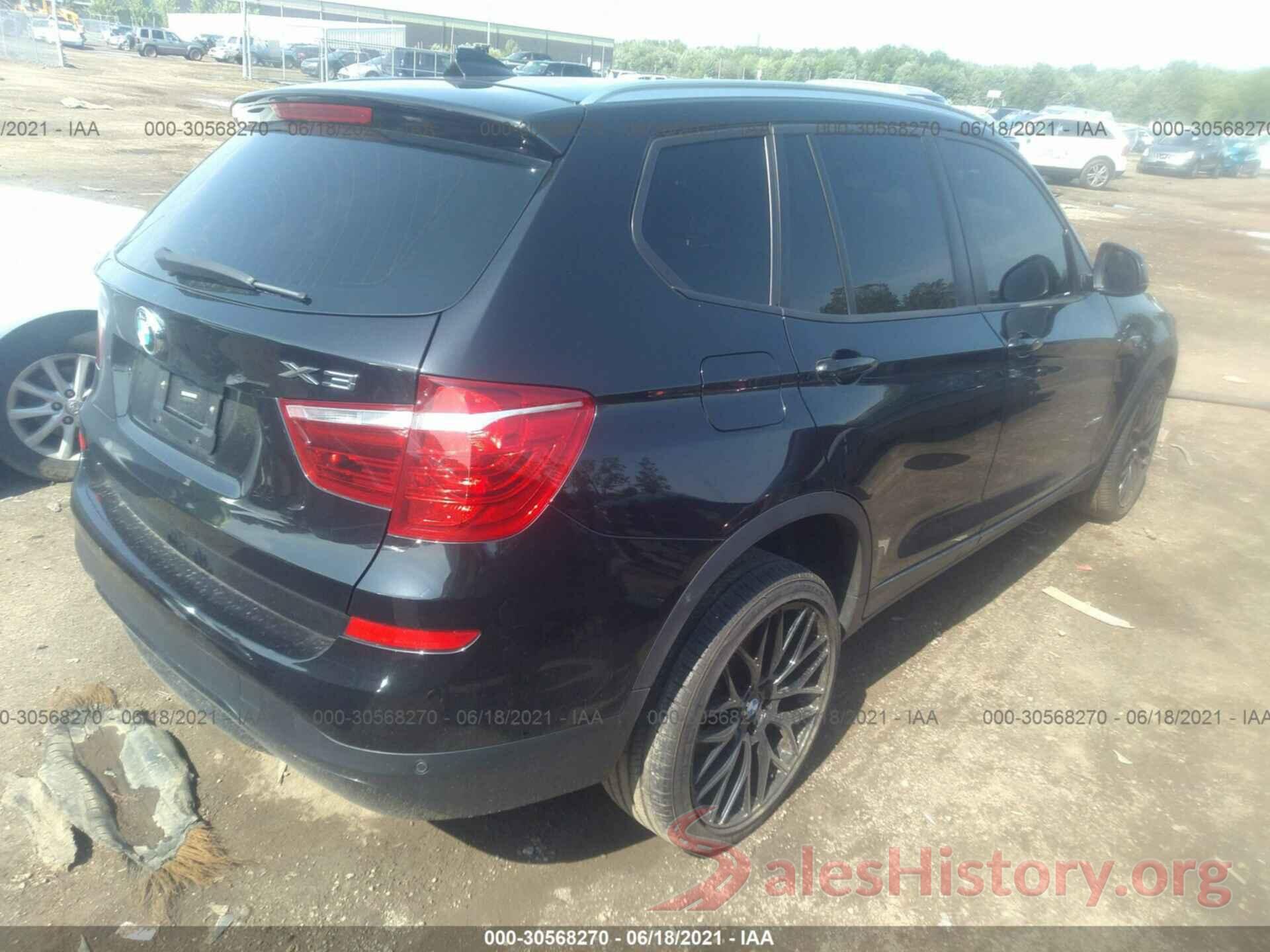 5UXWX9C59G0D94496 2016 BMW X3