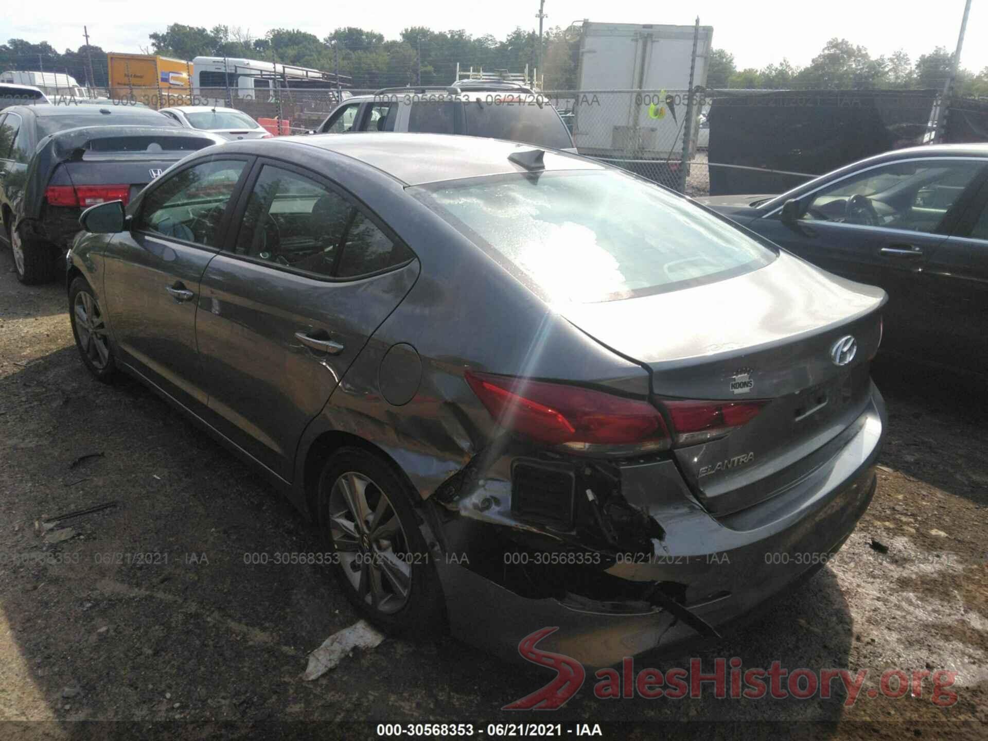 5NPD84LF2JH290117 2018 HYUNDAI ELANTRA