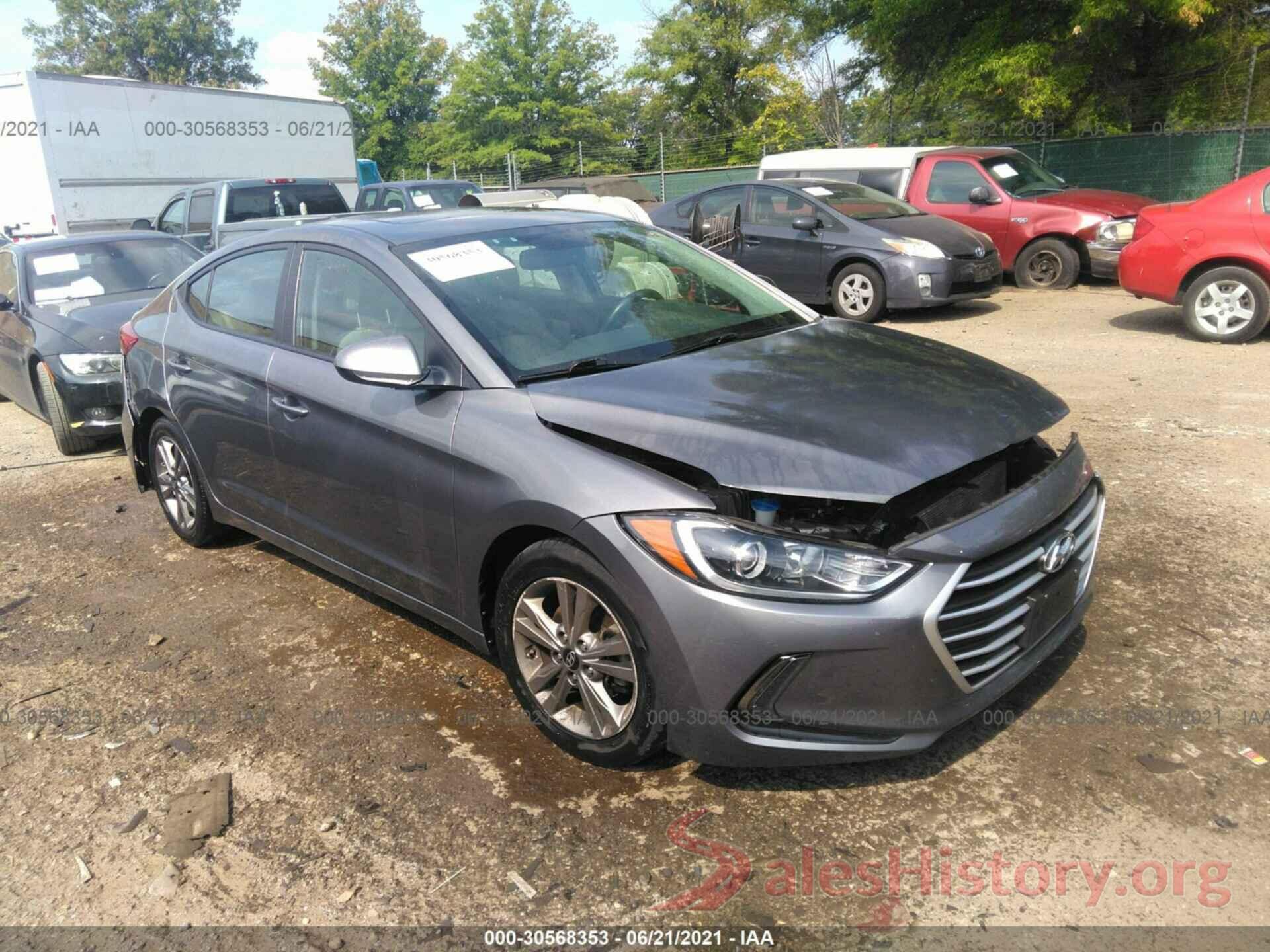 5NPD84LF2JH290117 2018 HYUNDAI ELANTRA