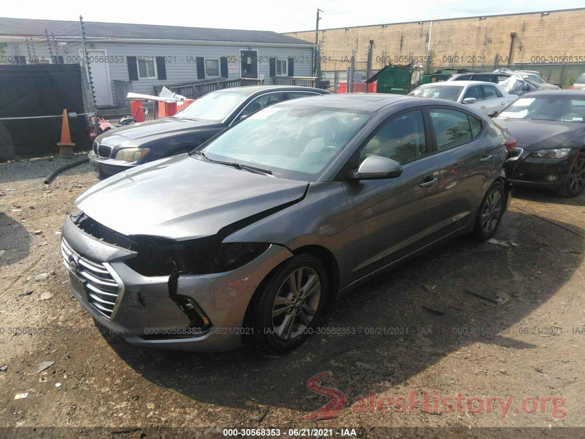 5NPD84LF2JH290117 2018 HYUNDAI ELANTRA