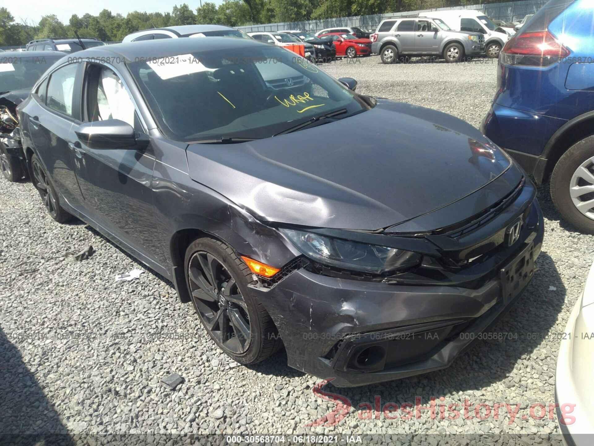 2HGFC2F85LH526636 2020 HONDA CIVIC SEDAN