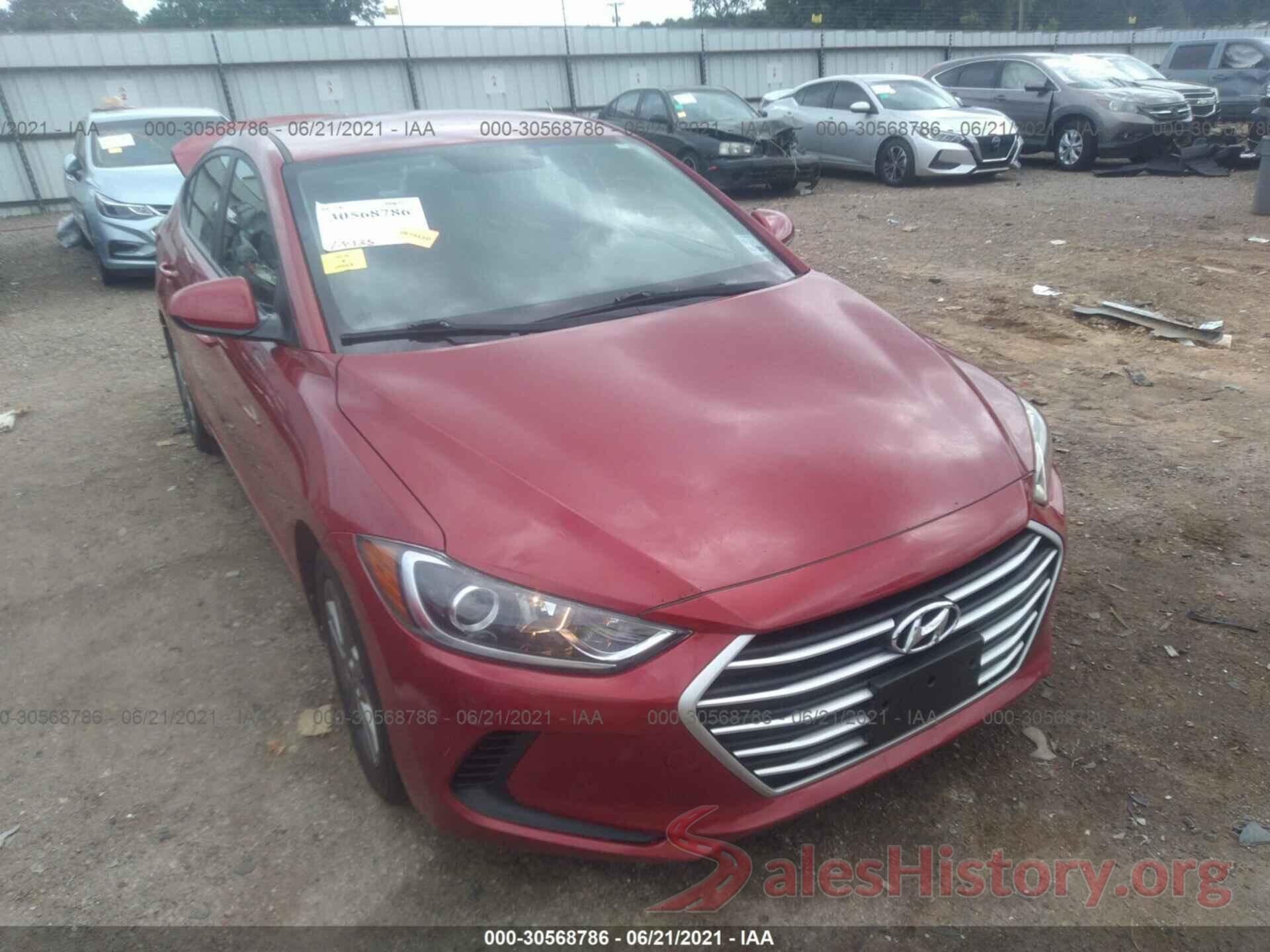 5NPD84LF0JH215979 2018 HYUNDAI ELANTRA