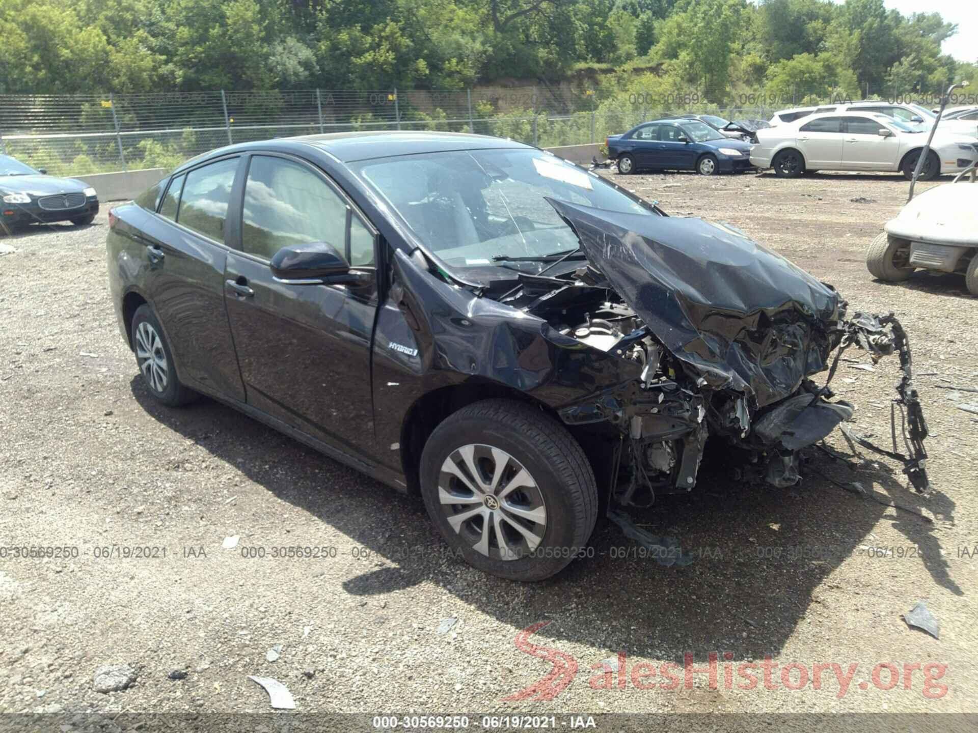 JTDL9RFU2K3002464 2019 TOYOTA PRIUS