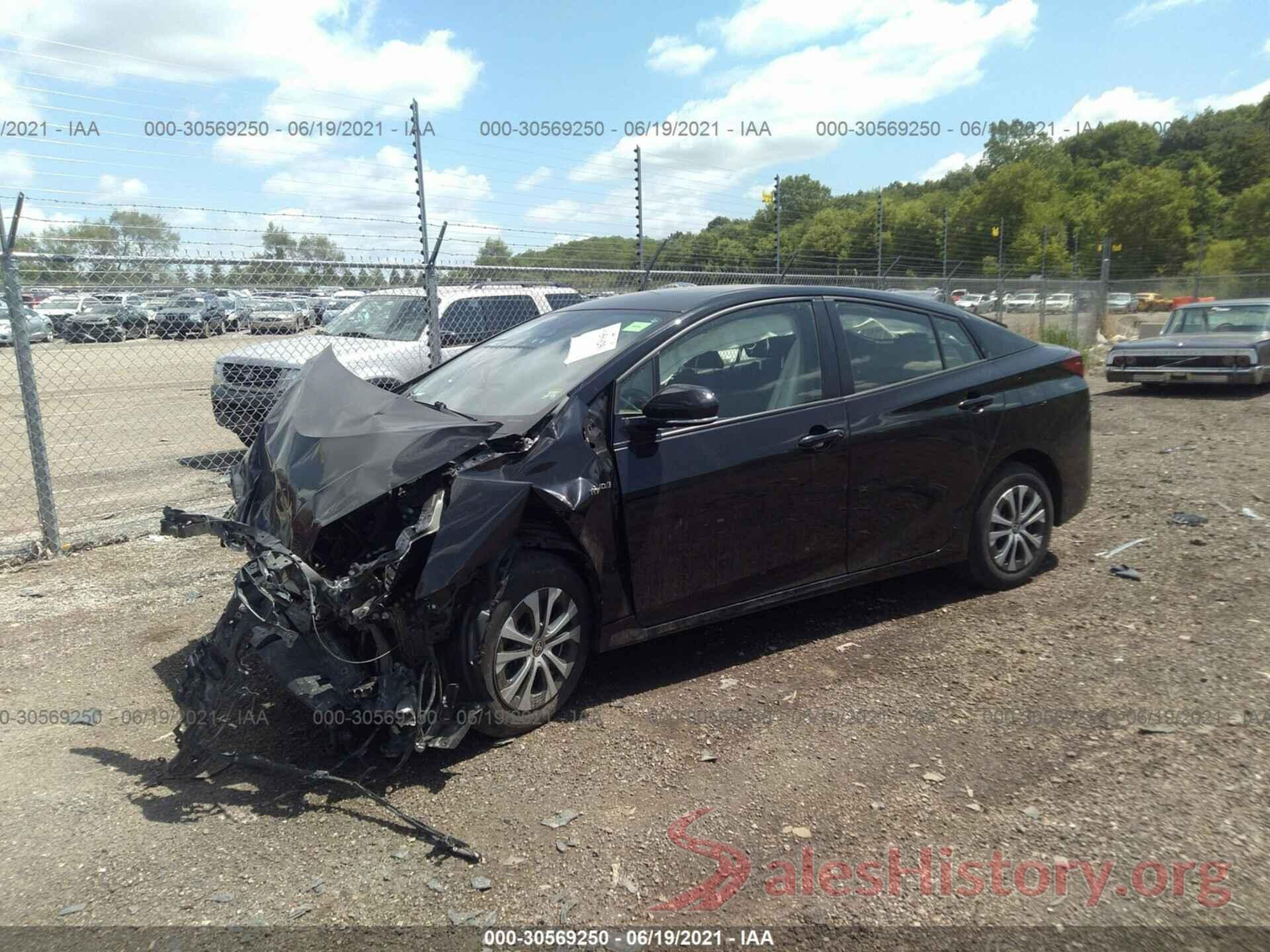 JTDL9RFU2K3002464 2019 TOYOTA PRIUS