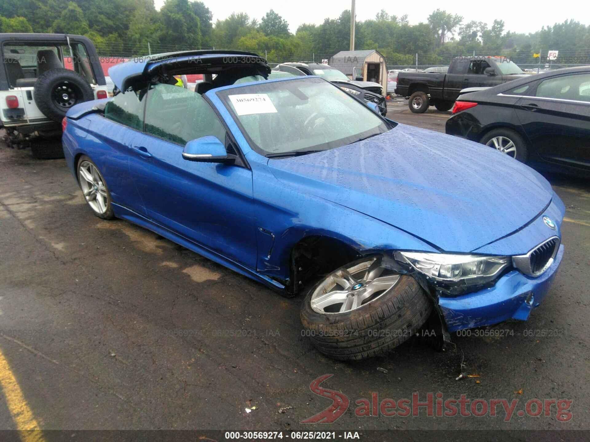 WBA3T1C54GP823899 2016 BMW 4 SERIES