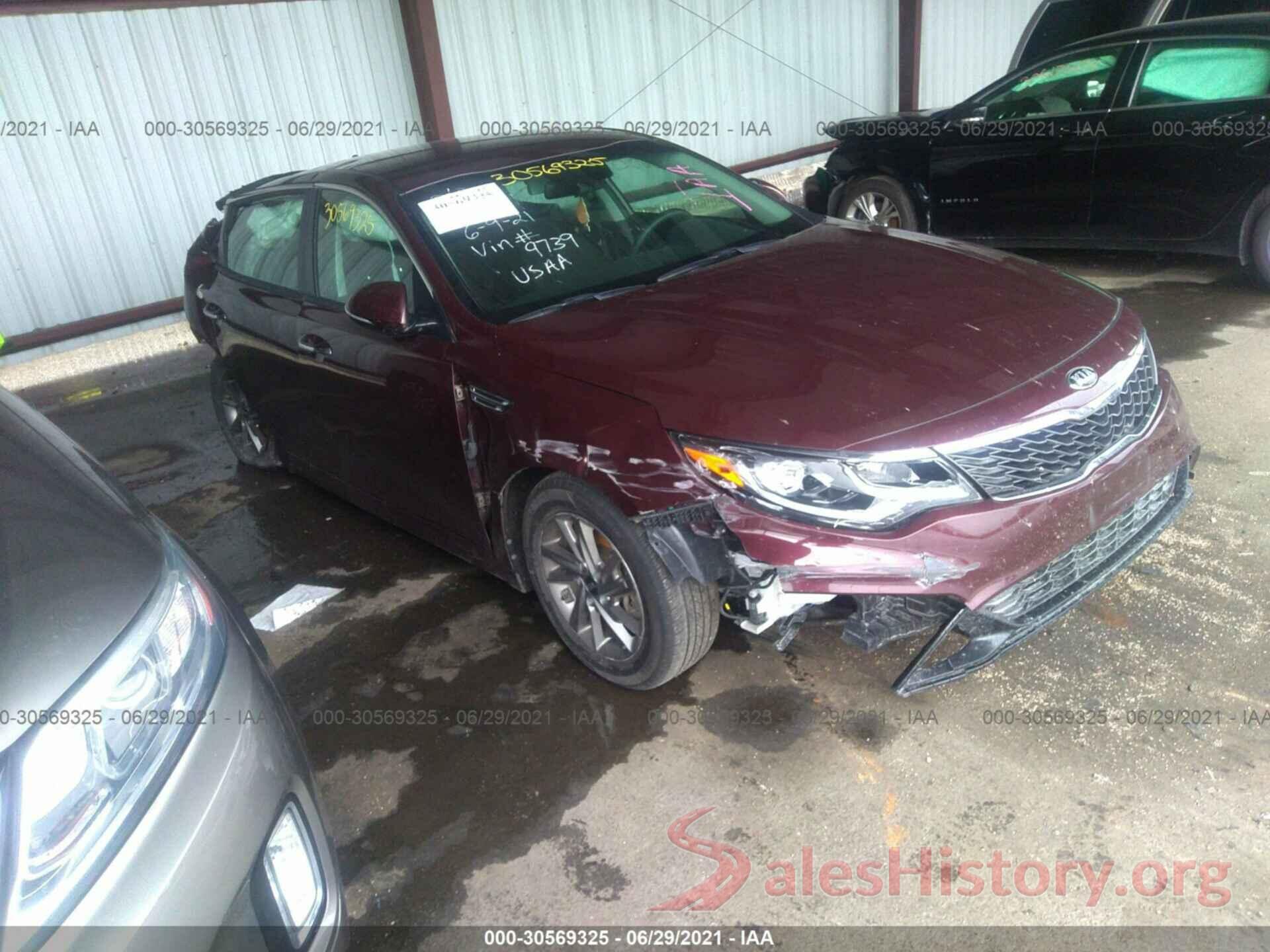 5XXGT4L39KG319739 2019 KIA OPTIMA