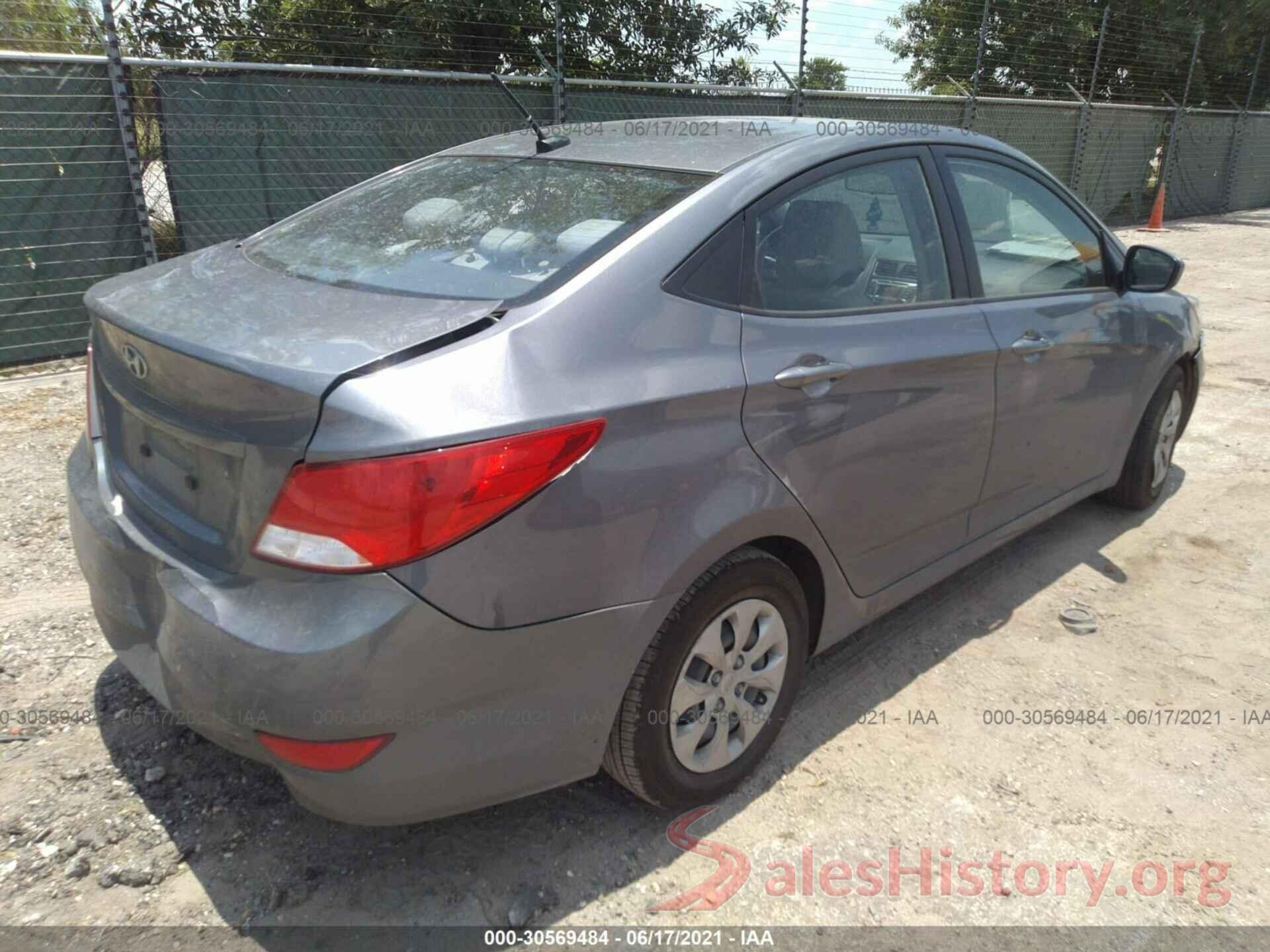 KMHCT4AE0HU275471 2017 HYUNDAI ACCENT