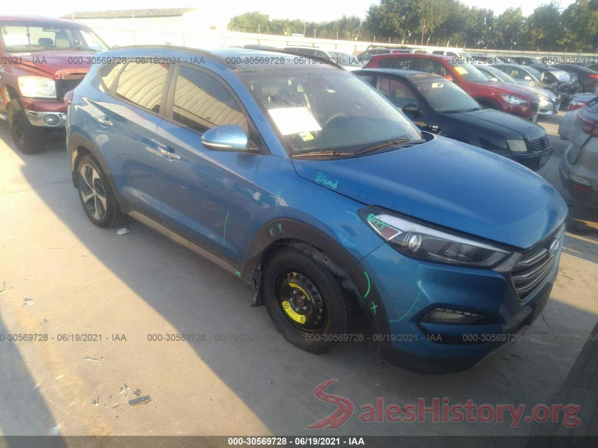 KM8J33A29HU345606 2017 HYUNDAI TUCSON