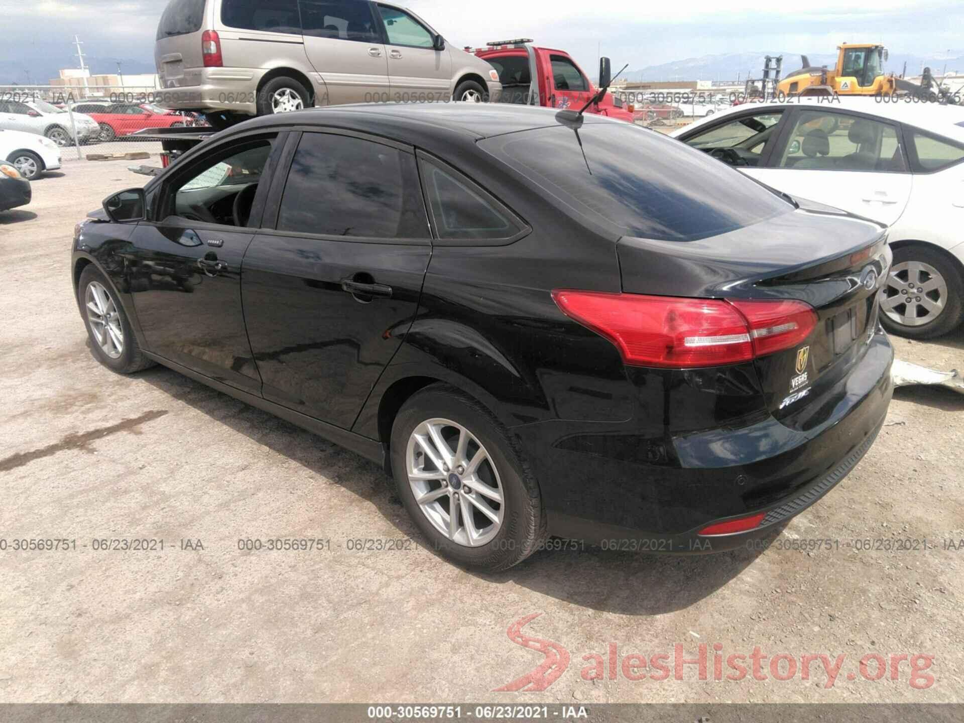 1FADP3F29GL203409 2016 FORD FOCUS