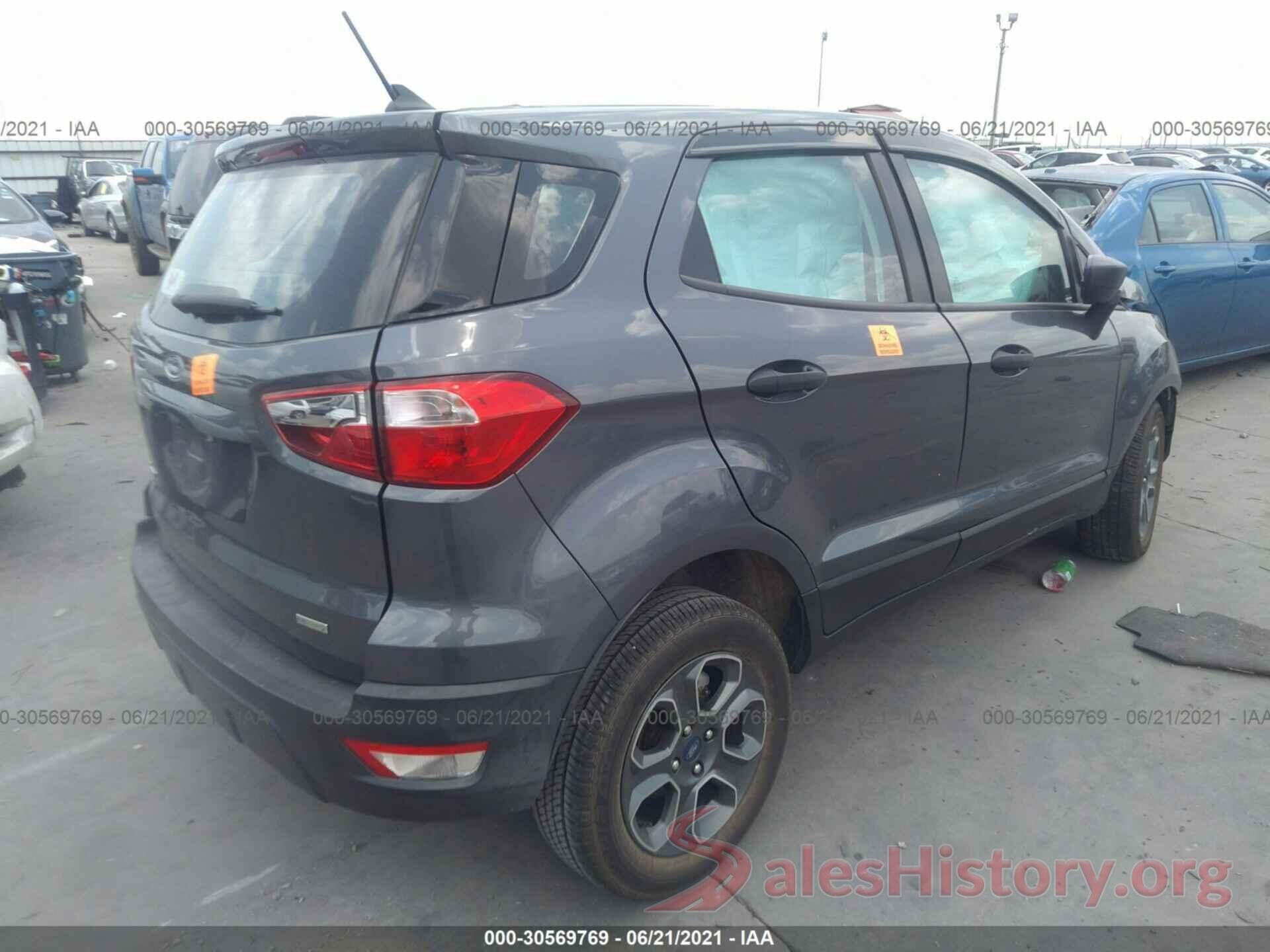 MAJ3S2FE8LC388500 2020 FORD ECOSPORT