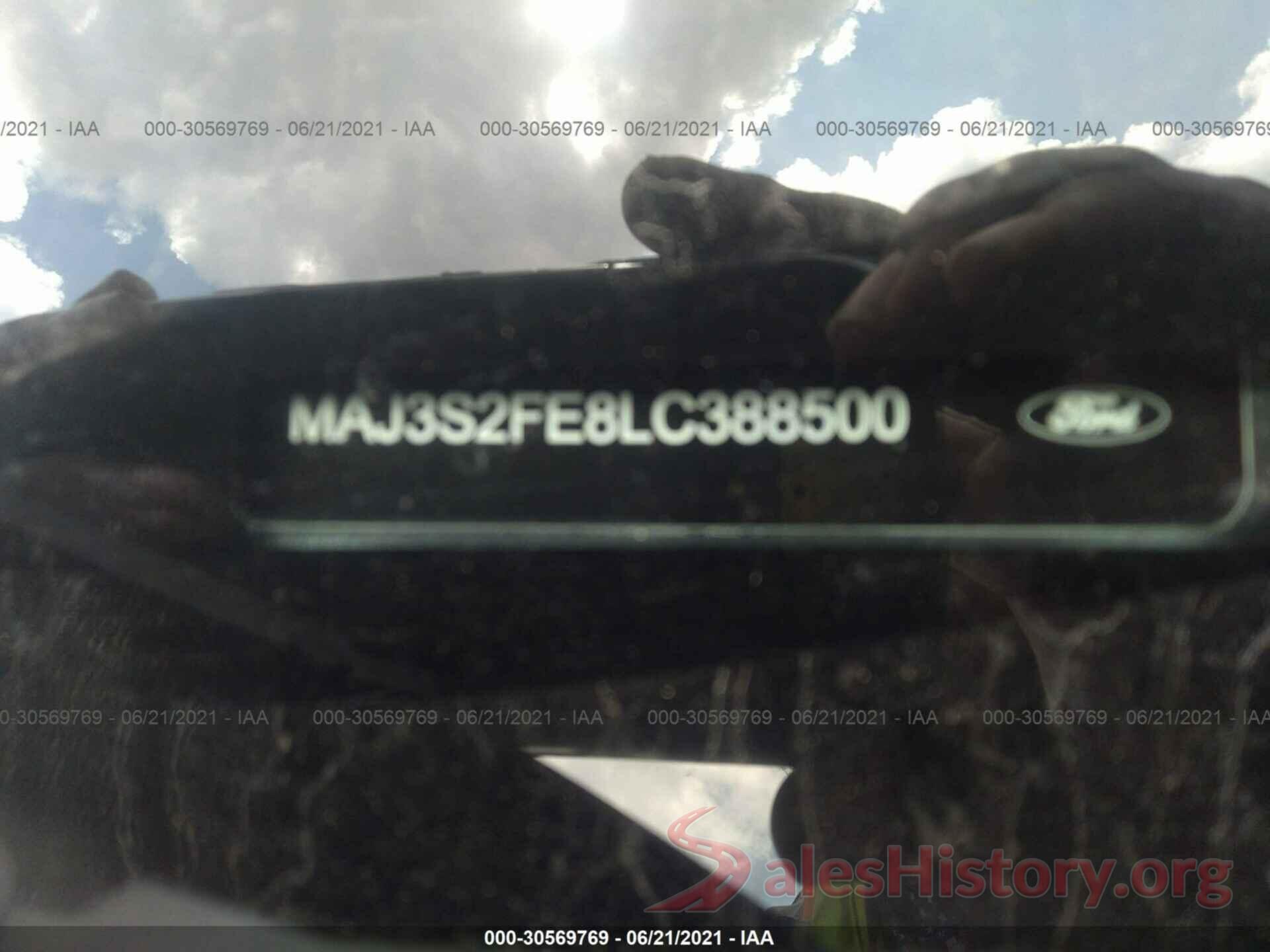 MAJ3S2FE8LC388500 2020 FORD ECOSPORT