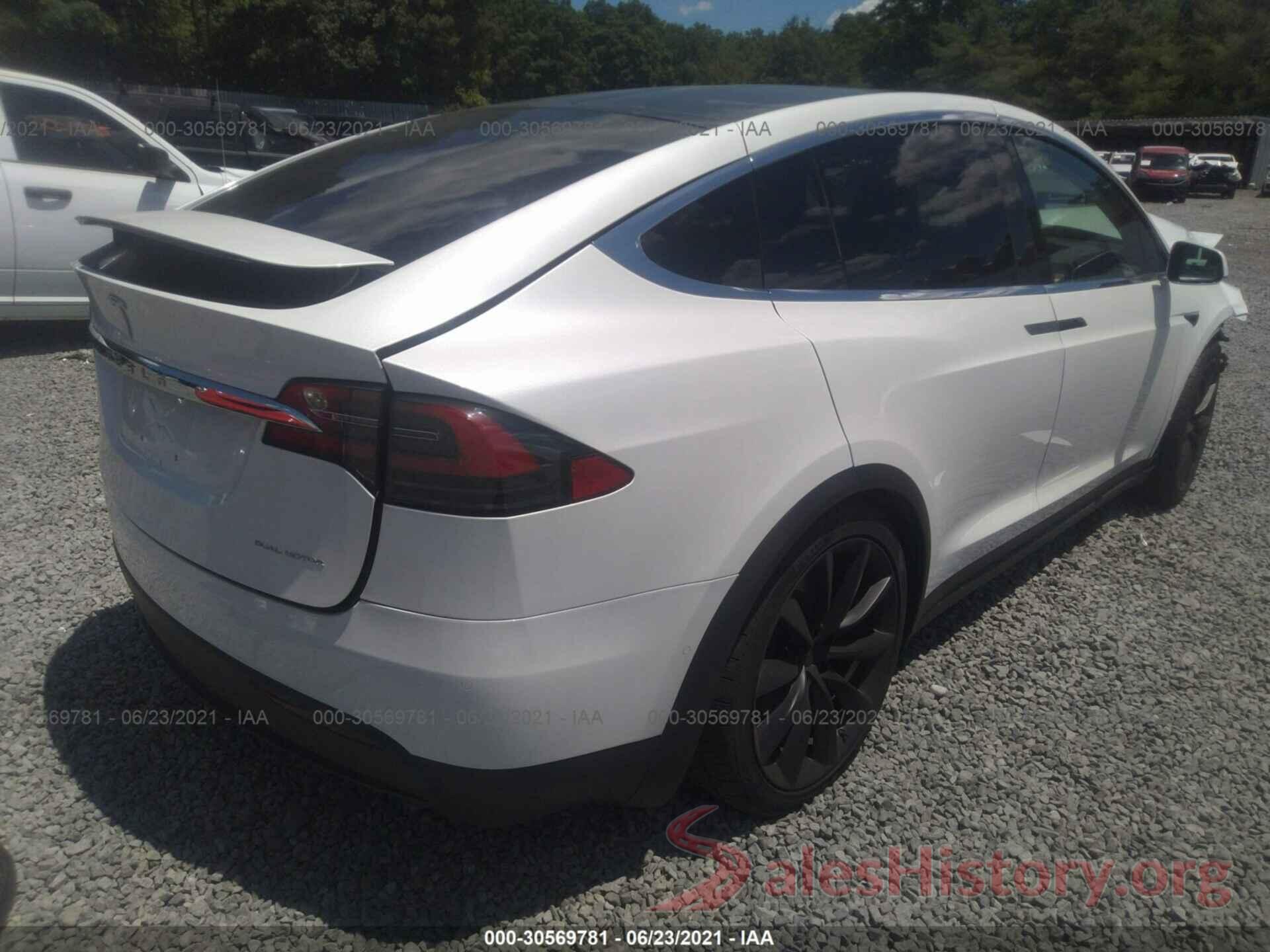 5YJXCAE26KF162192 2019 TESLA MODEL X