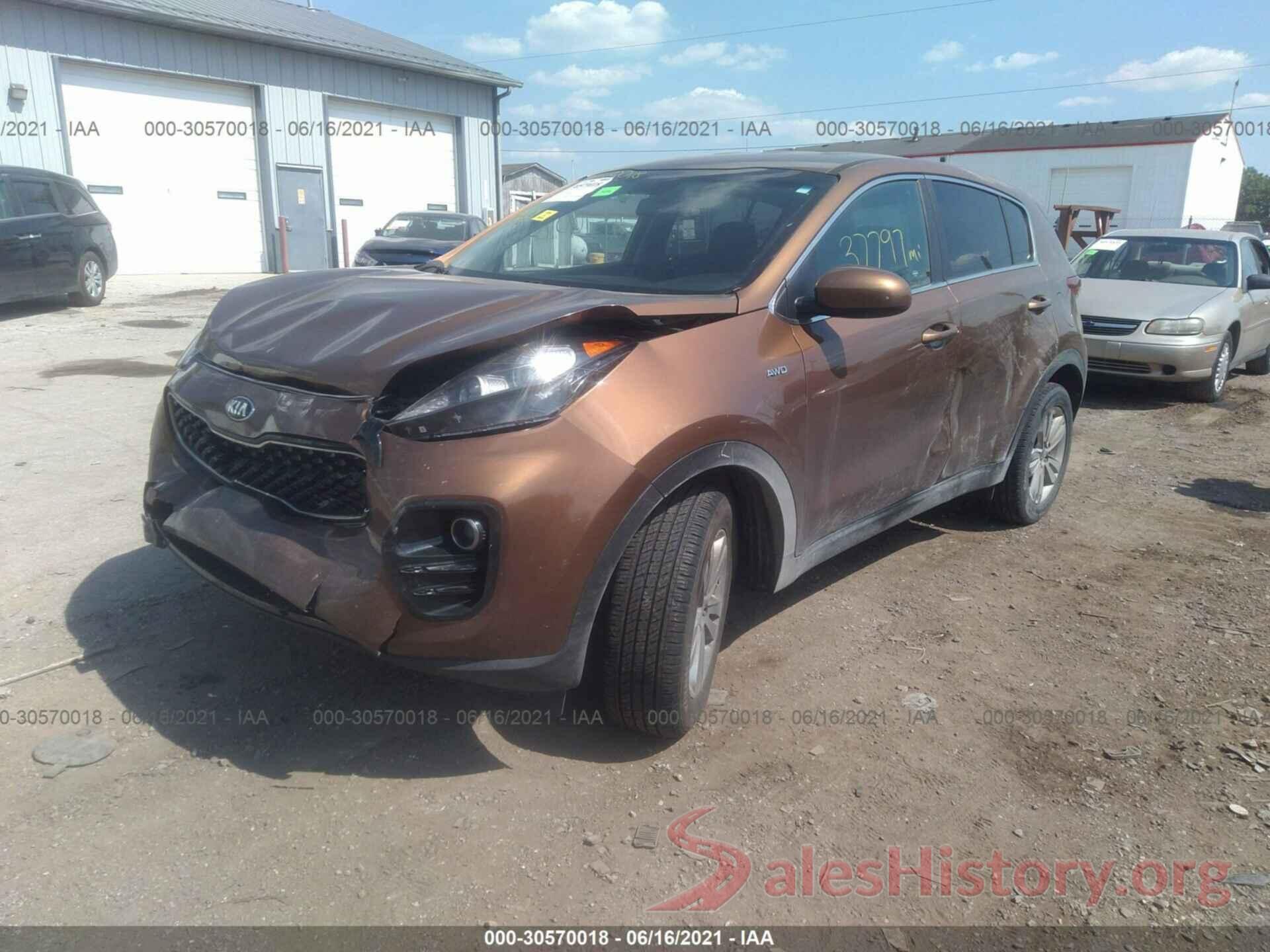 KNDPMCAC2H7179643 2017 KIA SPORTAGE