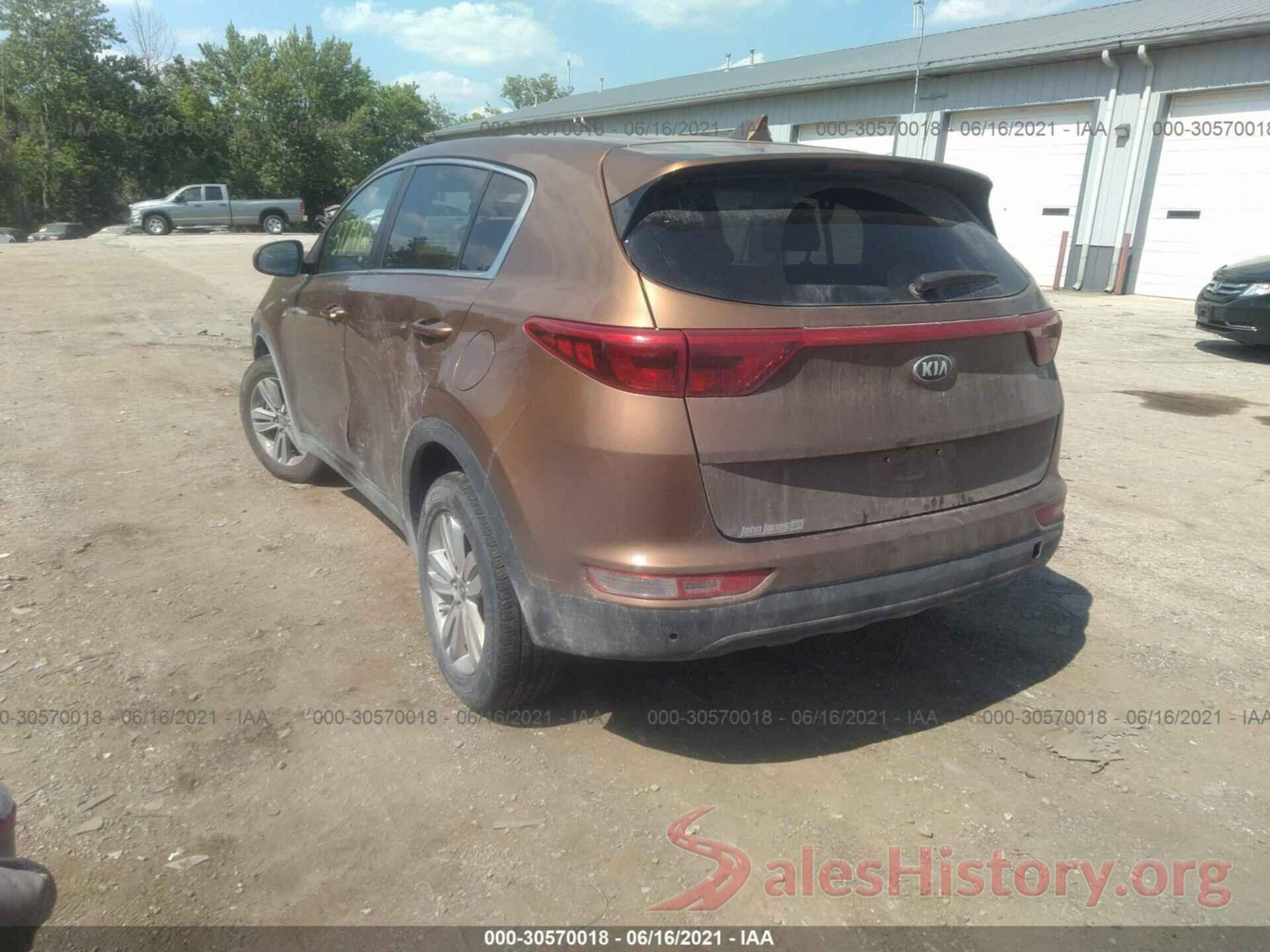 KNDPMCAC2H7179643 2017 KIA SPORTAGE