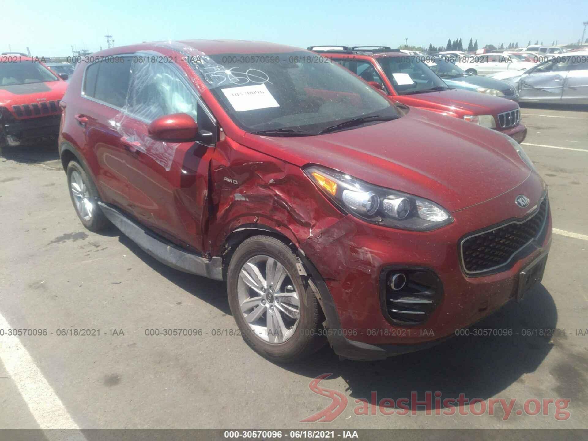 KNDPMCAC3K7576768 2019 KIA SPORTAGE