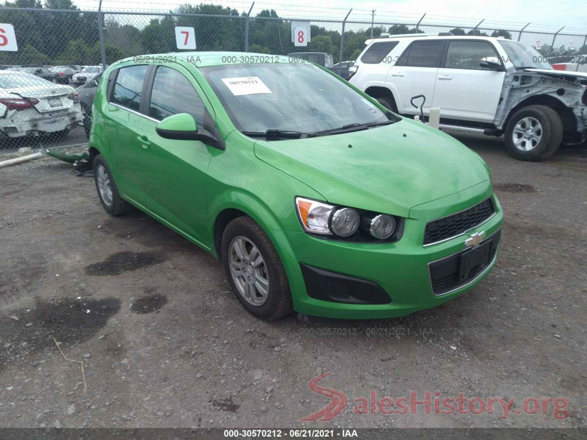 1G1JC6SH6G4100021 2016 CHEVROLET SONIC