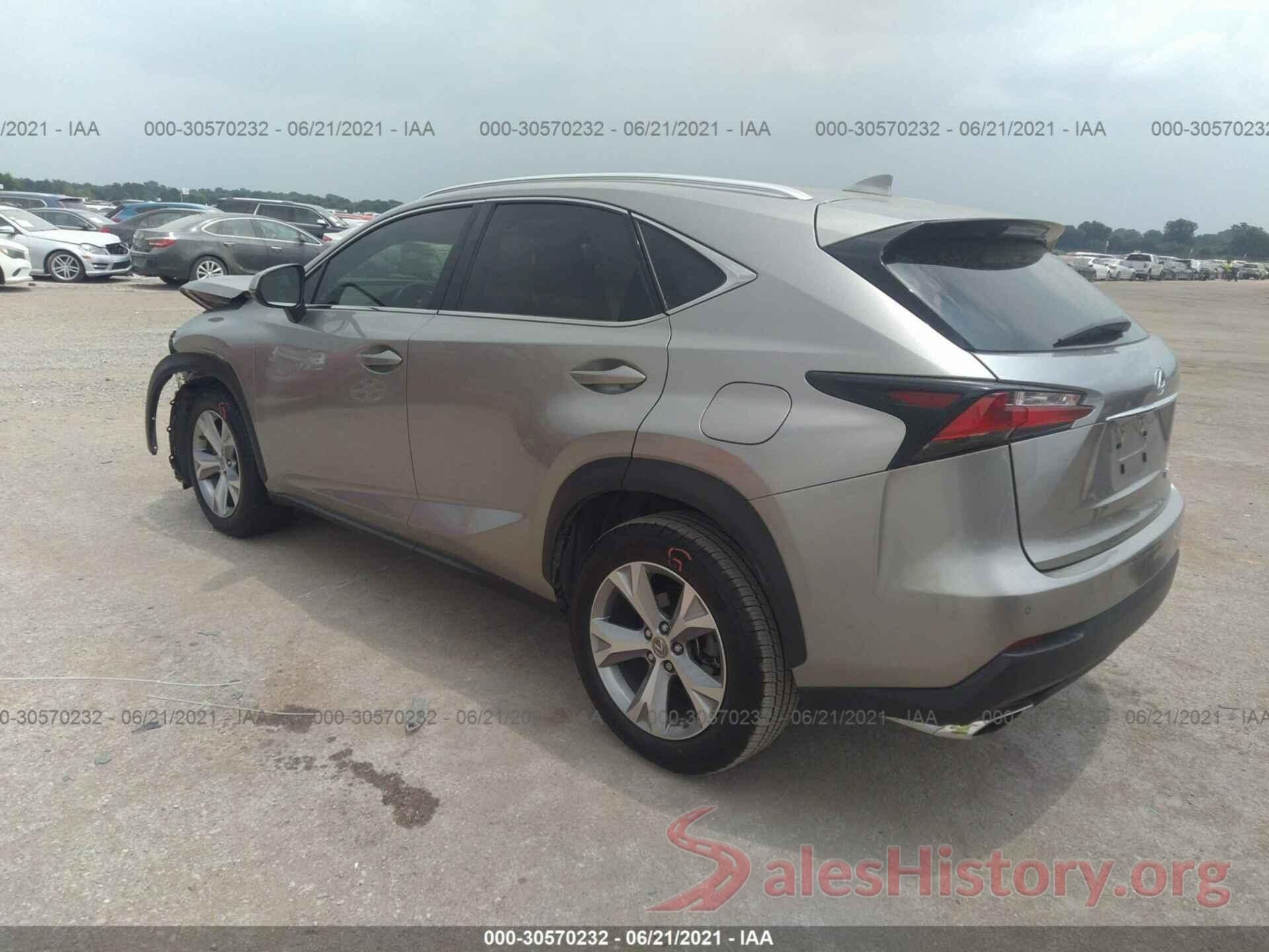 JTJYARBZ3H2067396 2017 LEXUS NX