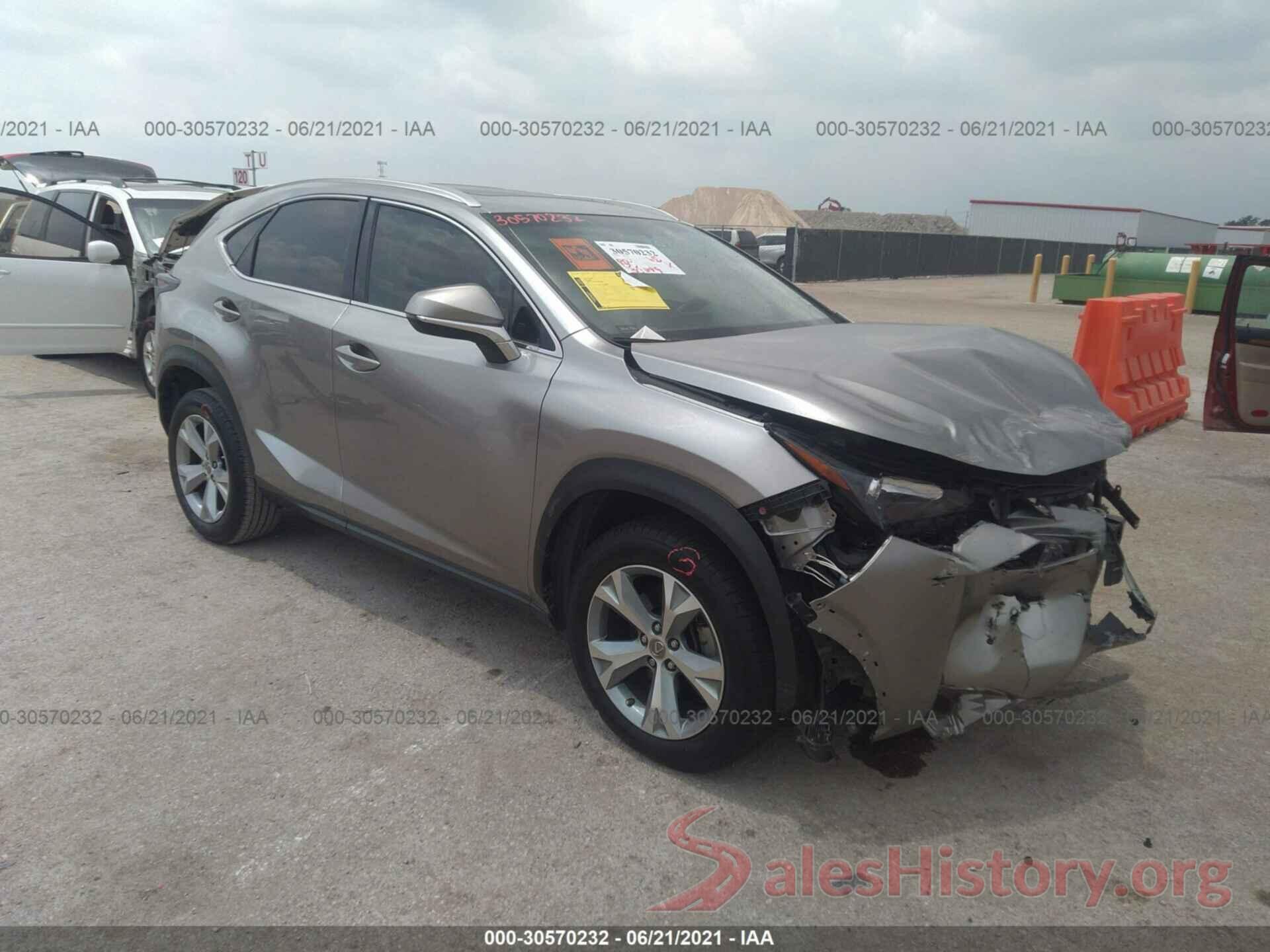 JTJYARBZ3H2067396 2017 LEXUS NX