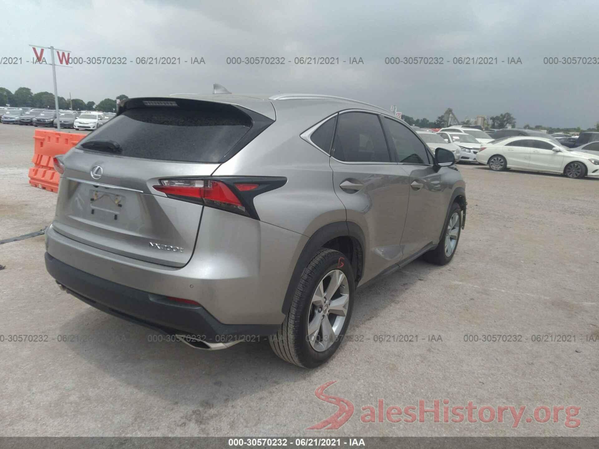 JTJYARBZ3H2067396 2017 LEXUS NX