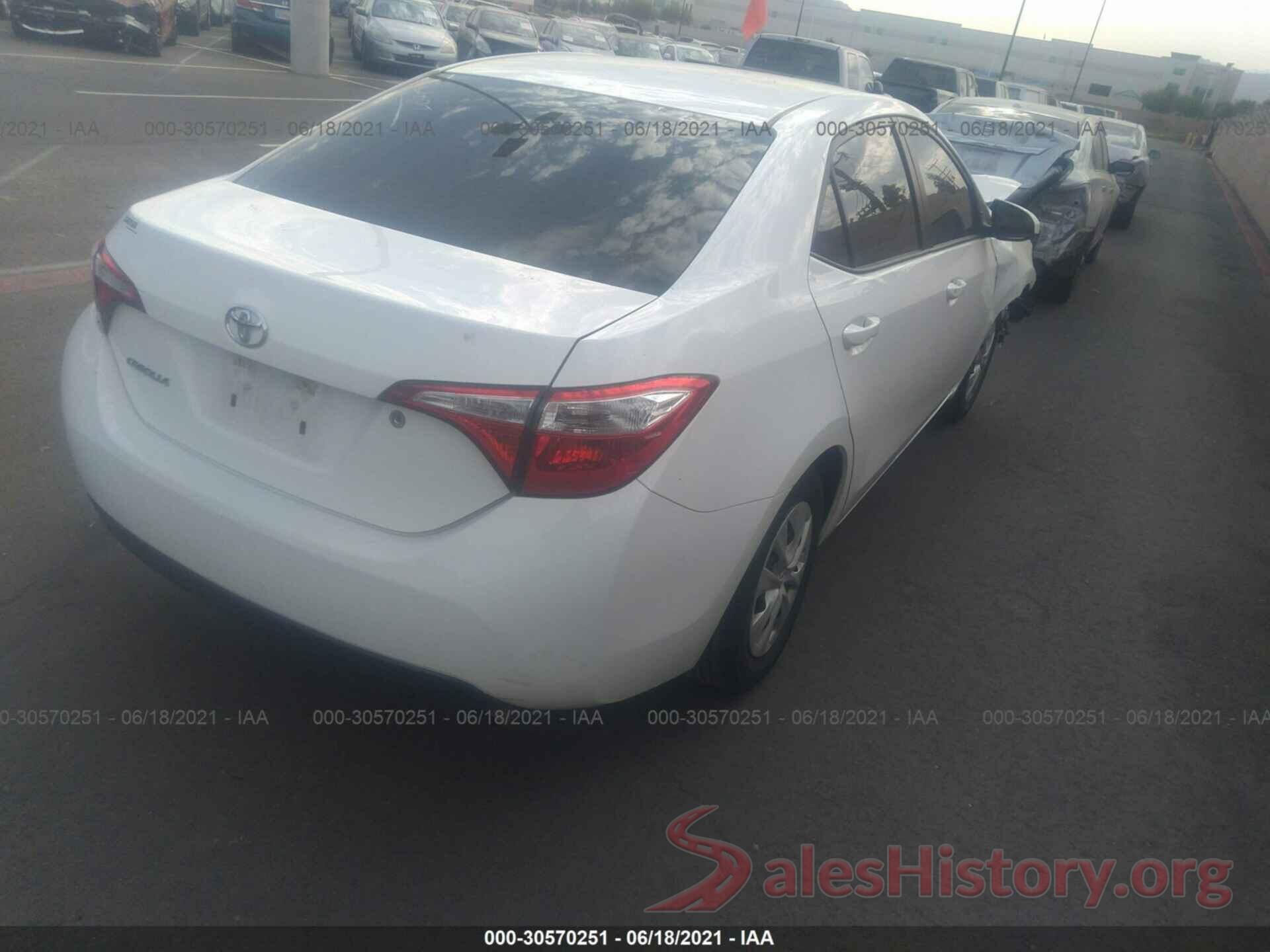 5YFBURHE3GP458066 2016 TOYOTA COROLLA