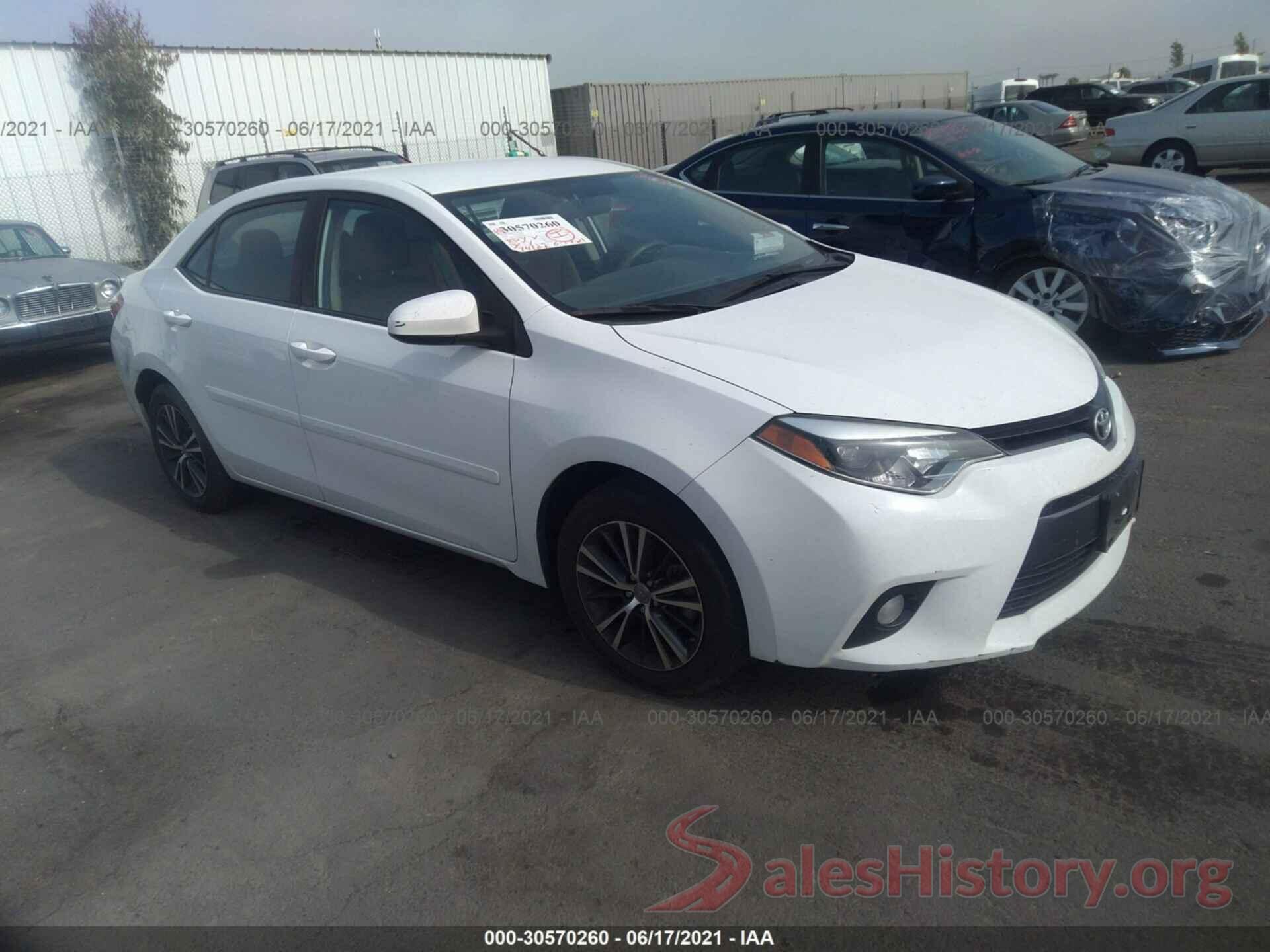 5YFBURHEXGP556057 2016 TOYOTA COROLLA