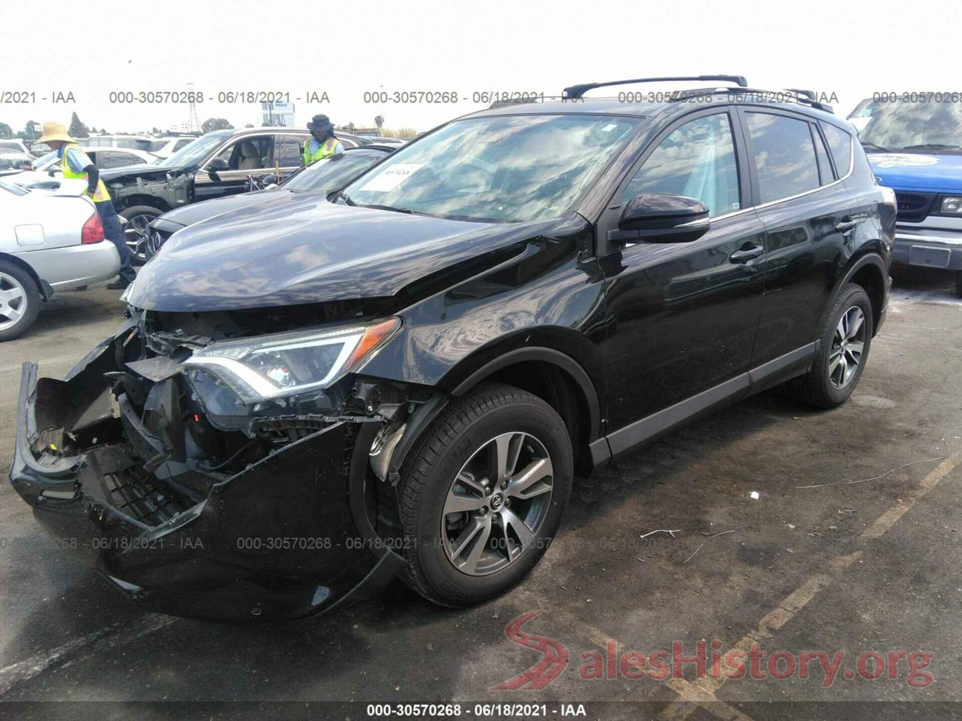 2T3WFREV1GW259507 2016 TOYOTA RAV4