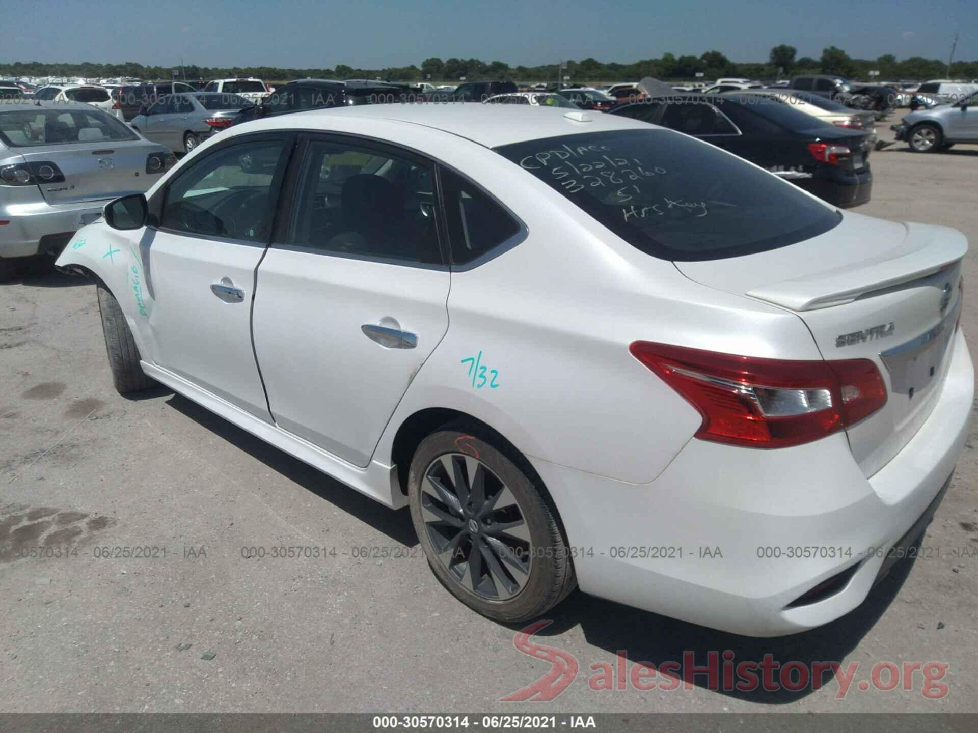 3N1AB7AP3HY379065 2017 NISSAN SENTRA