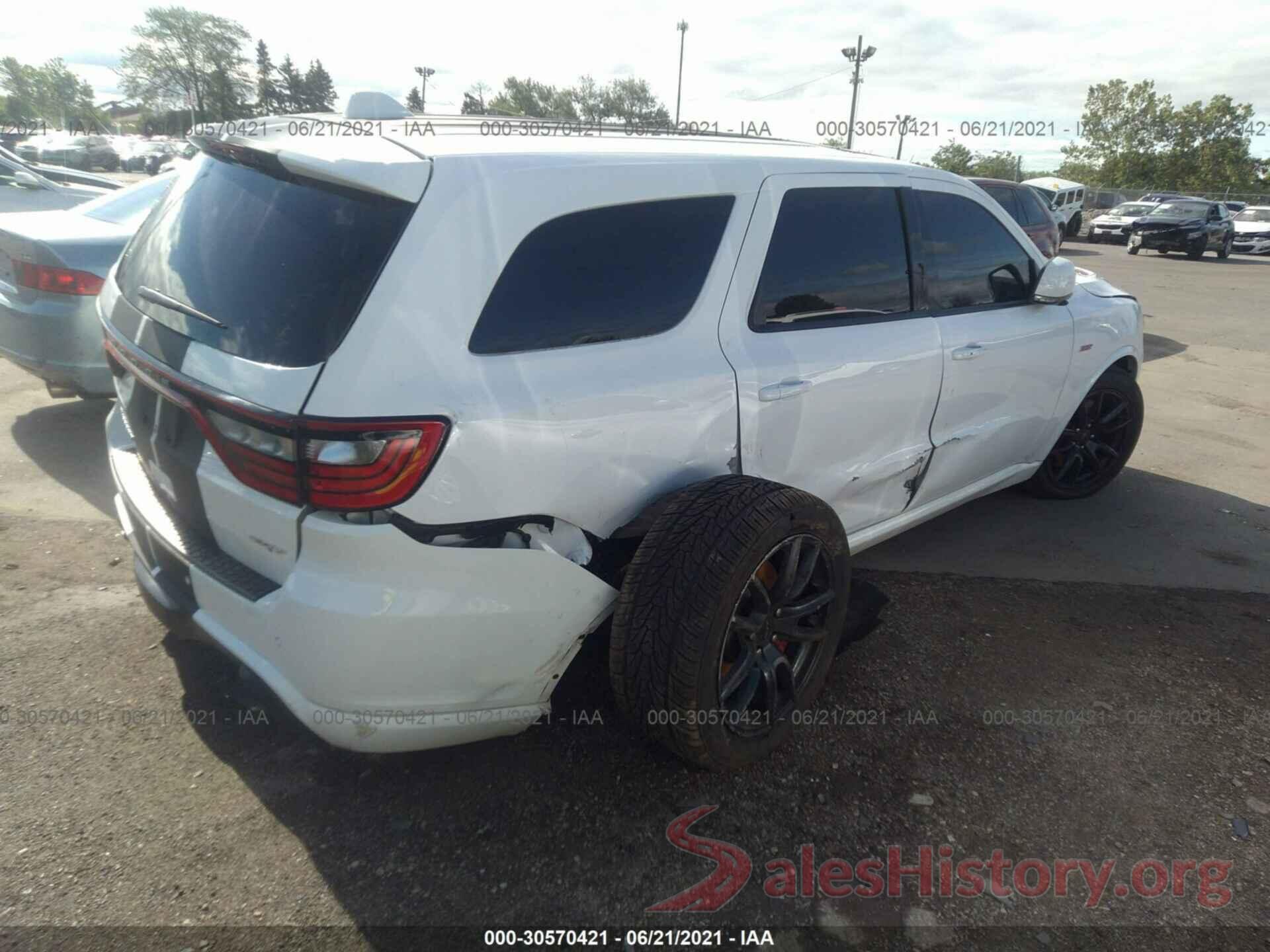 1C4SDJGJXJC186843 2018 DODGE DURANGO