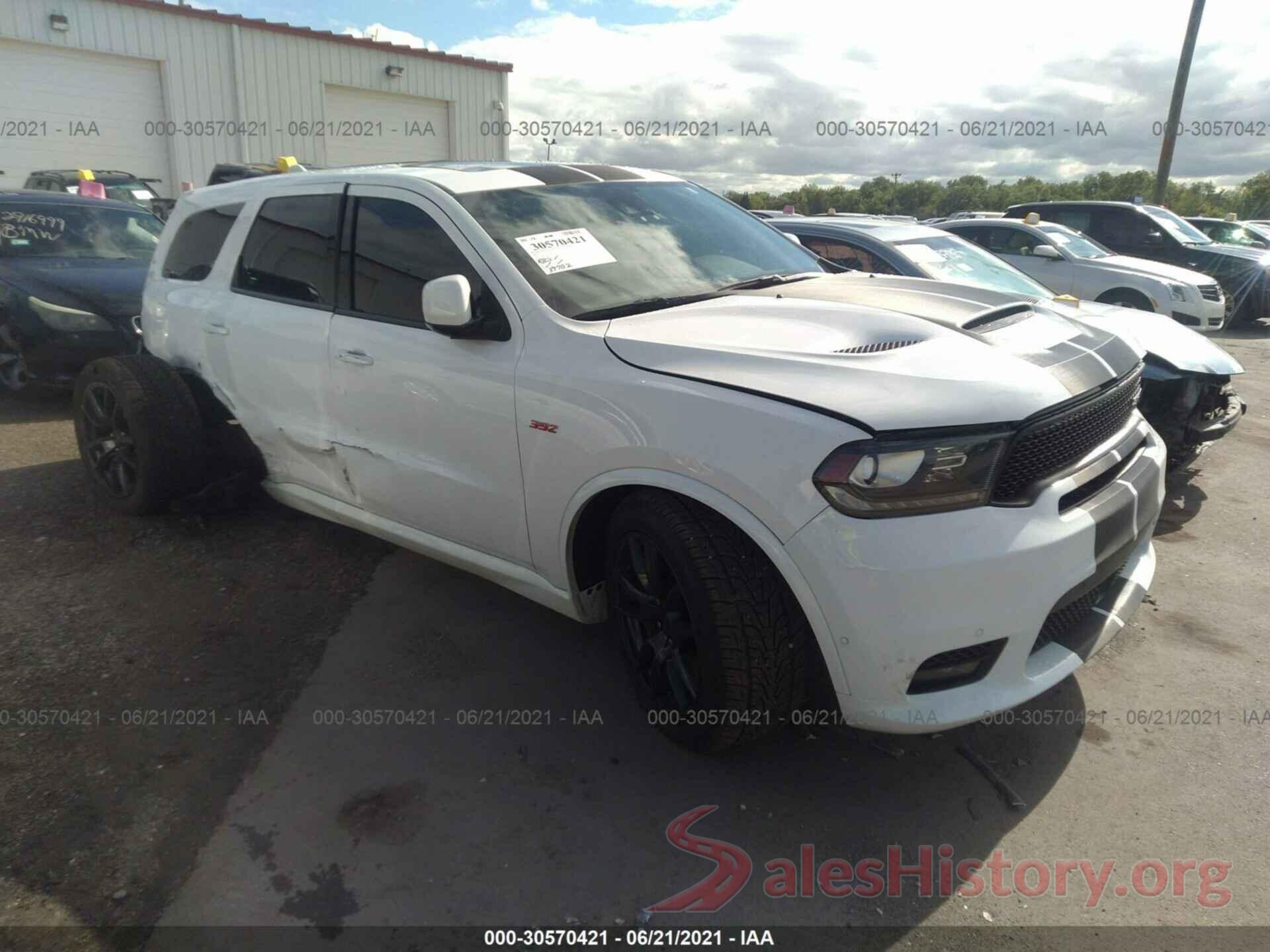 1C4SDJGJXJC186843 2018 DODGE DURANGO