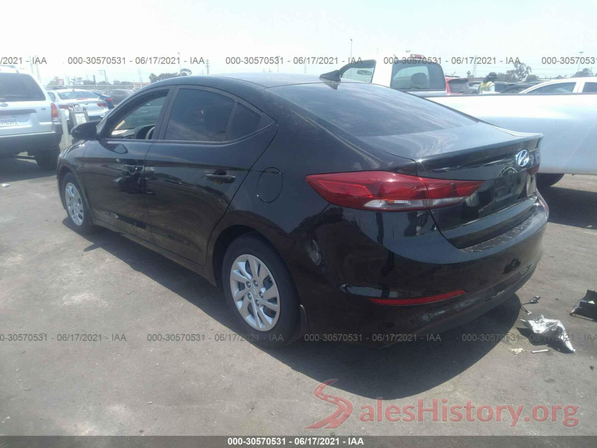 KMHD74LF2HU394847 2017 HYUNDAI ELANTRA