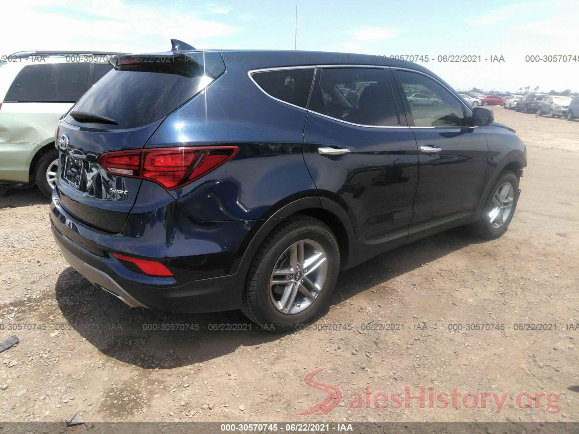 5XYZT3LB0HG434132 2017 HYUNDAI SANTA FE SPORT