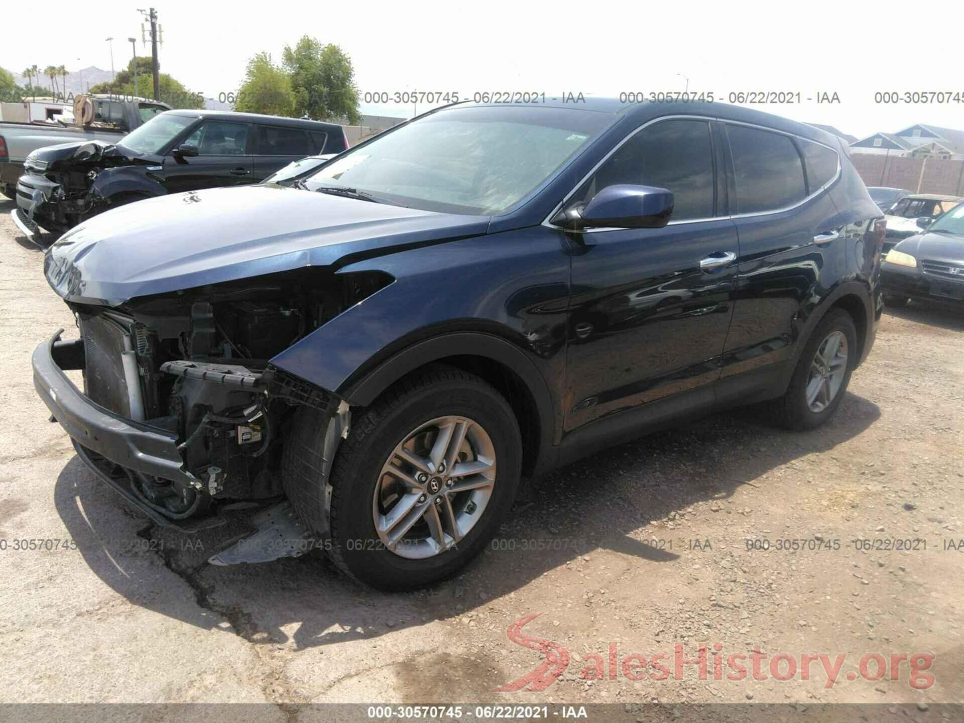 5XYZT3LB0HG434132 2017 HYUNDAI SANTA FE SPORT