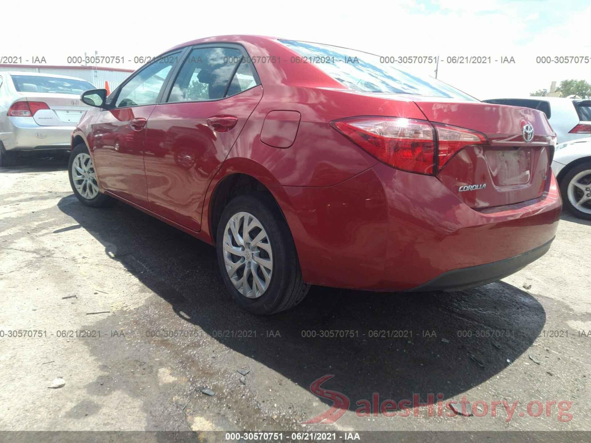 5YFBURHE1JP826316 2018 TOYOTA COROLLA