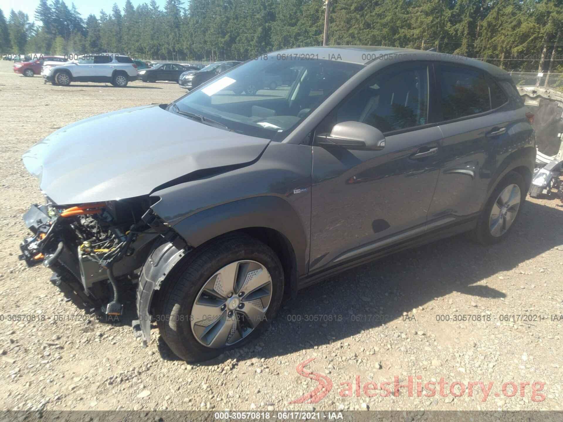 KM8K53AG2LU078943 2020 HYUNDAI KONA EV