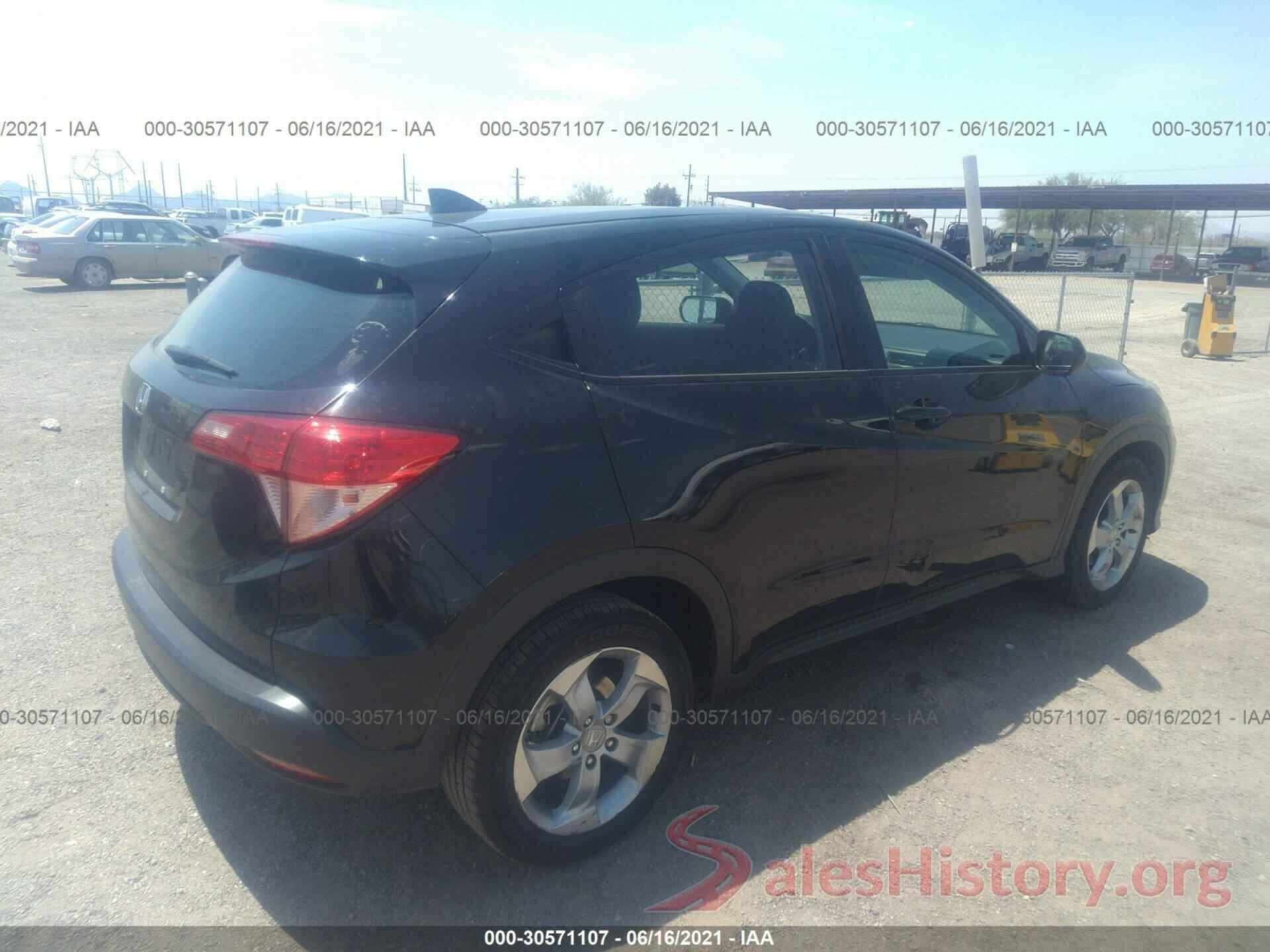 3CZRU5H39GM746245 2016 HONDA HR-V