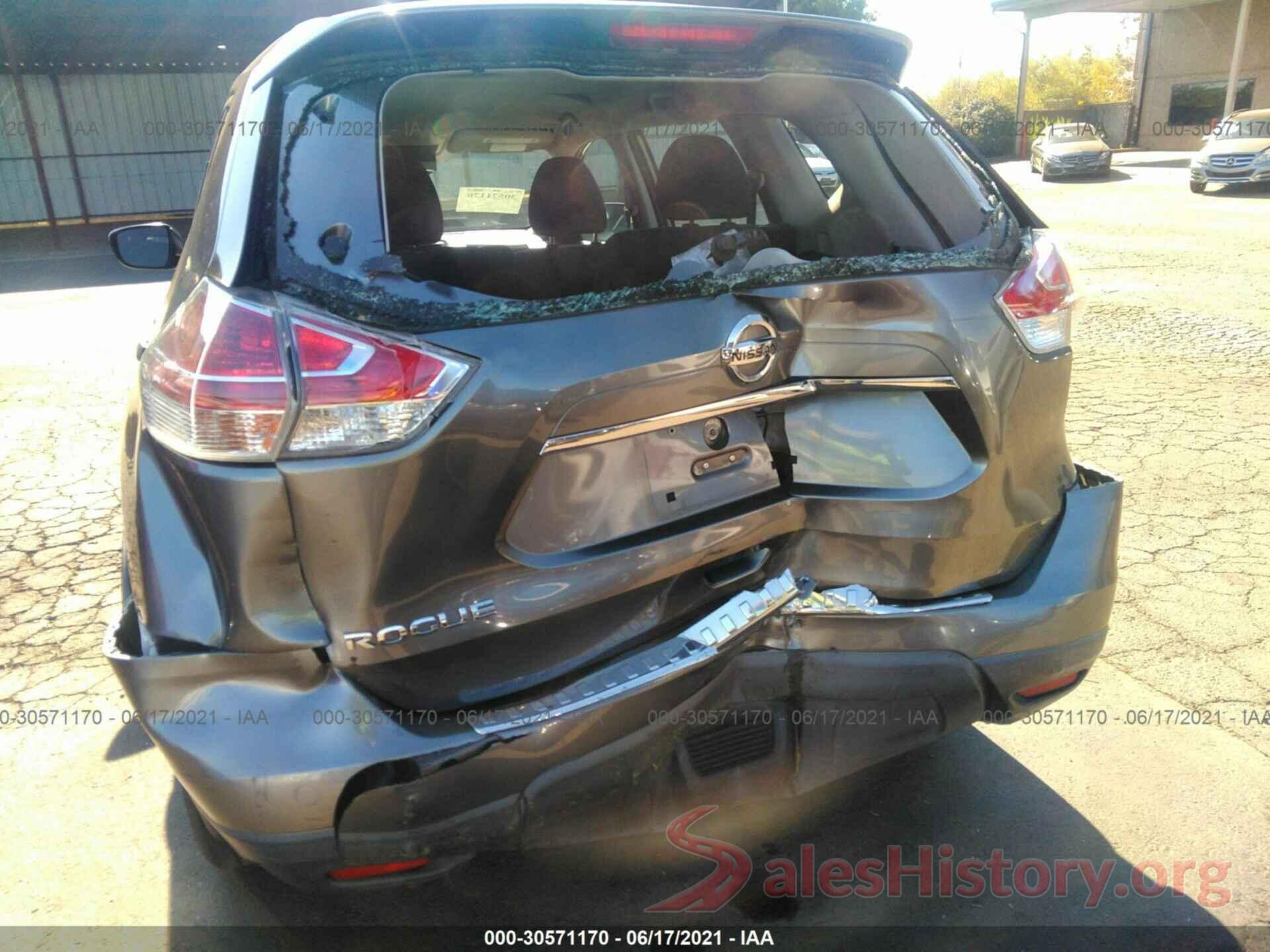 KNMAT2MT3GP662863 2016 NISSAN ROGUE