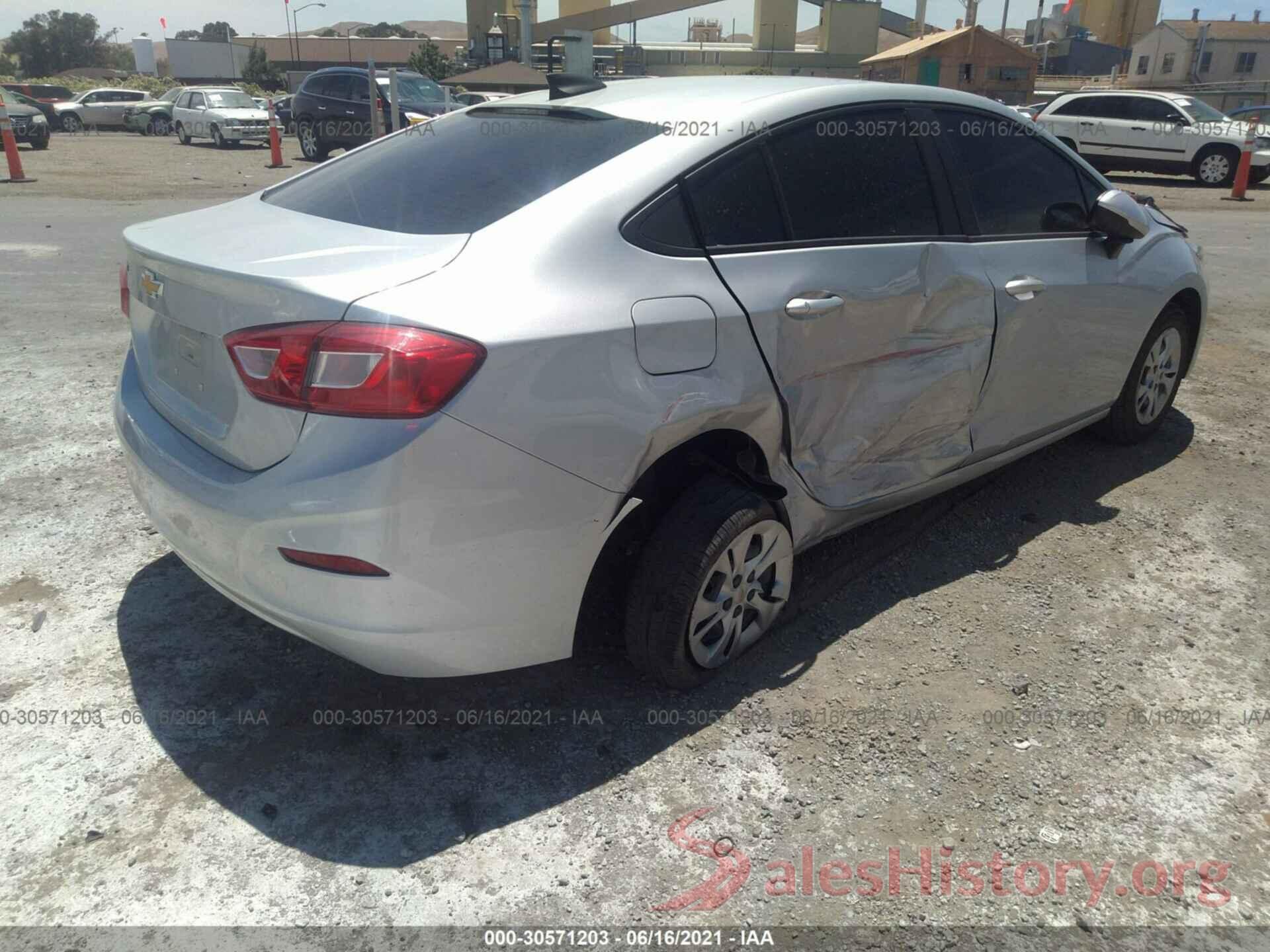 1G1BC5SM3K7122464 2019 CHEVROLET CRUZE