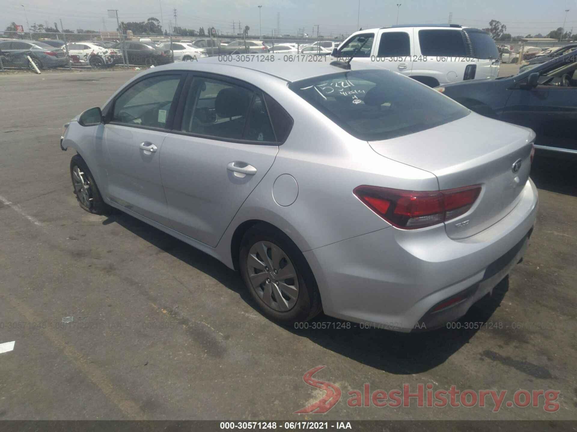 3KPA24AD9LE298969 2020 KIA RIO