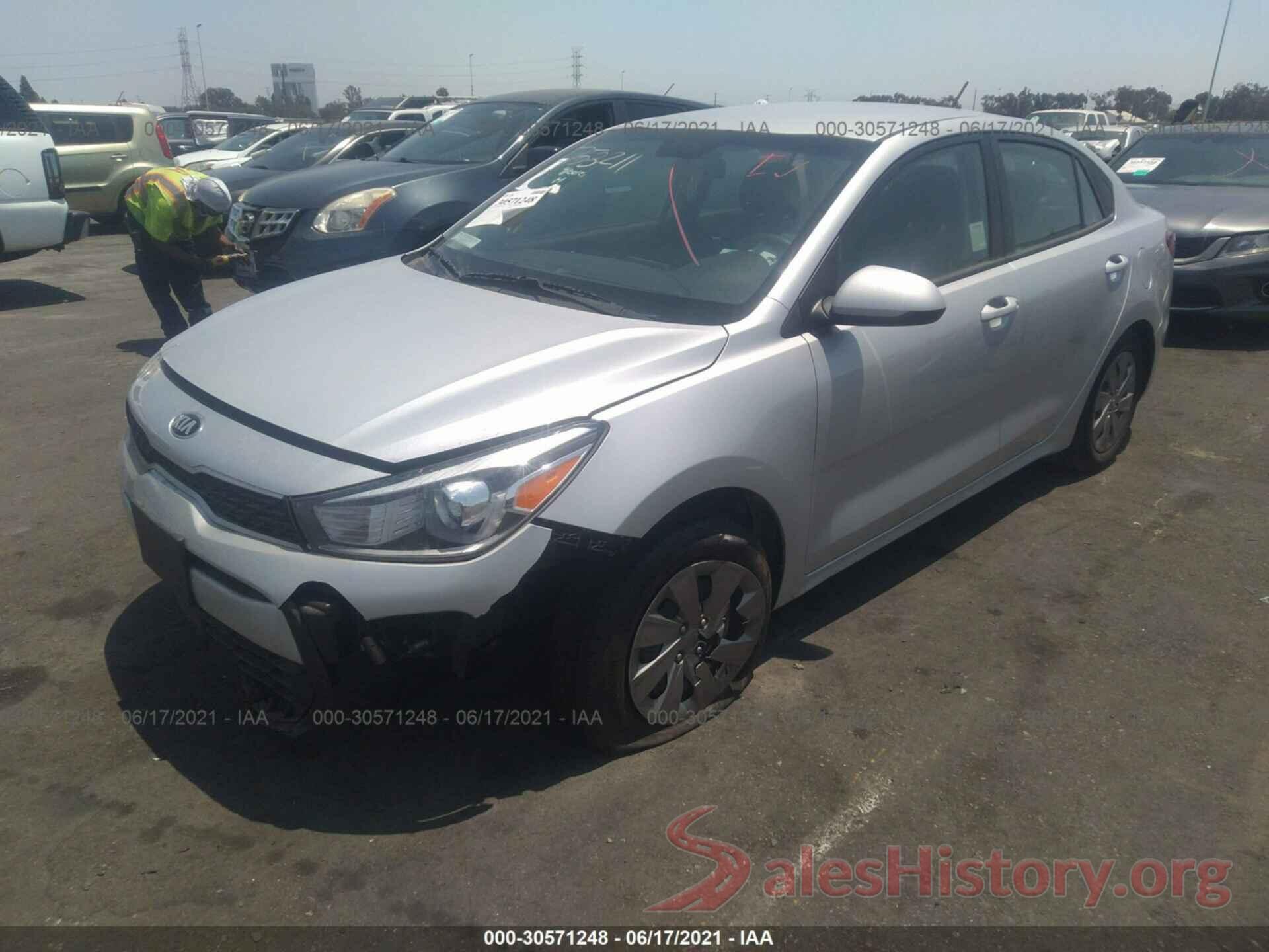 3KPA24AD9LE298969 2020 KIA RIO