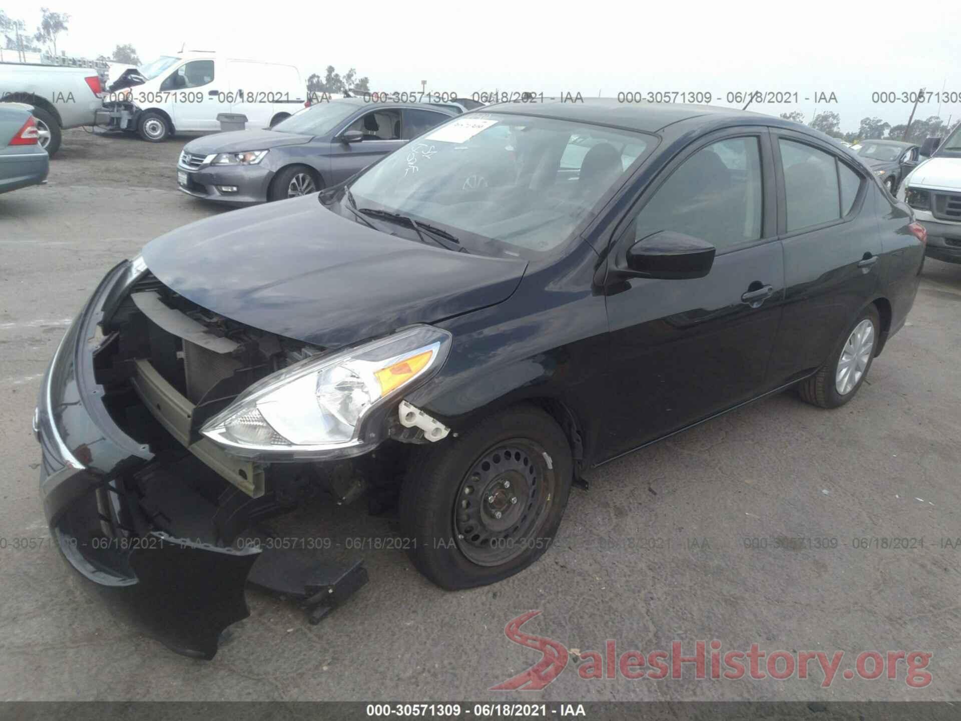 3N1CN7AP1GL819277 2016 NISSAN VERSA