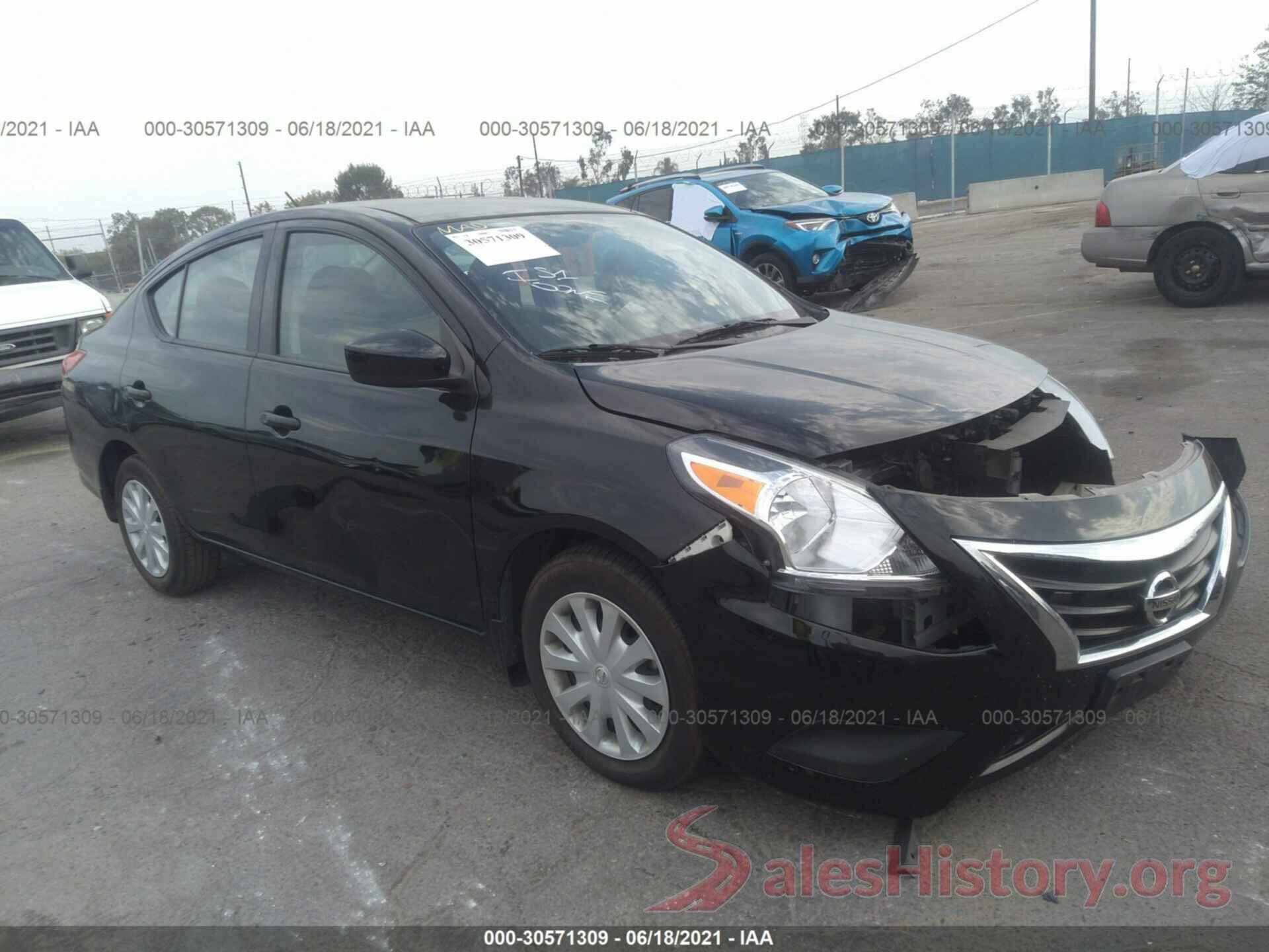 3N1CN7AP1GL819277 2016 NISSAN VERSA