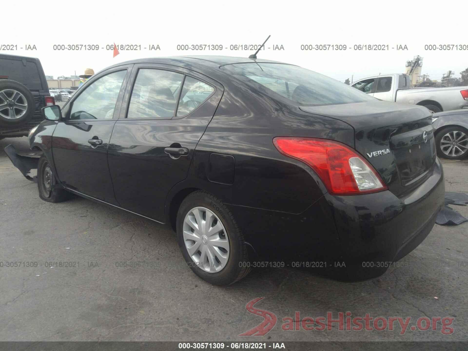 3N1CN7AP1GL819277 2016 NISSAN VERSA