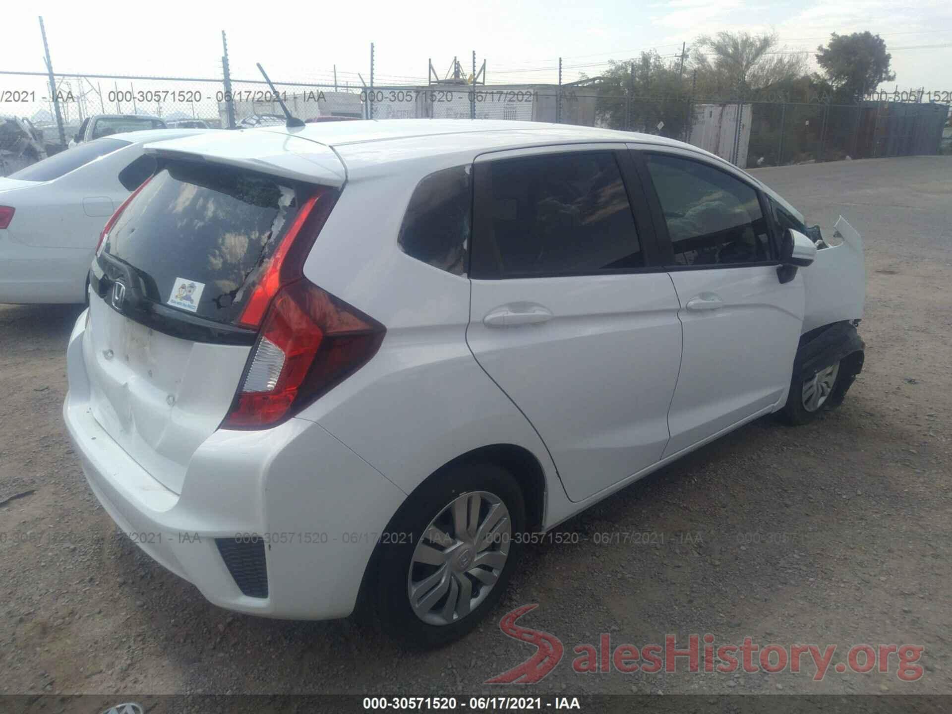 3HGGK5G56HM707119 2017 HONDA FIT