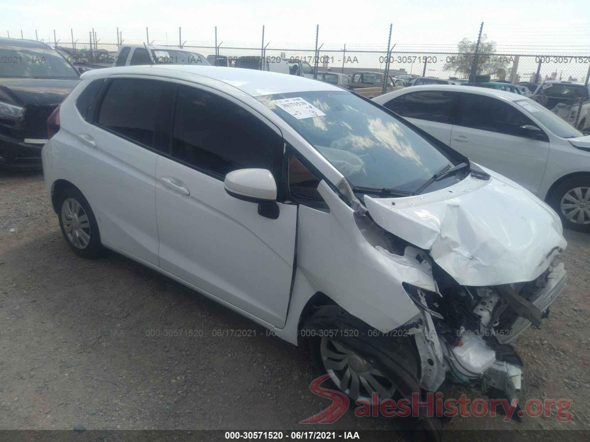 3HGGK5G56HM707119 2017 HONDA FIT