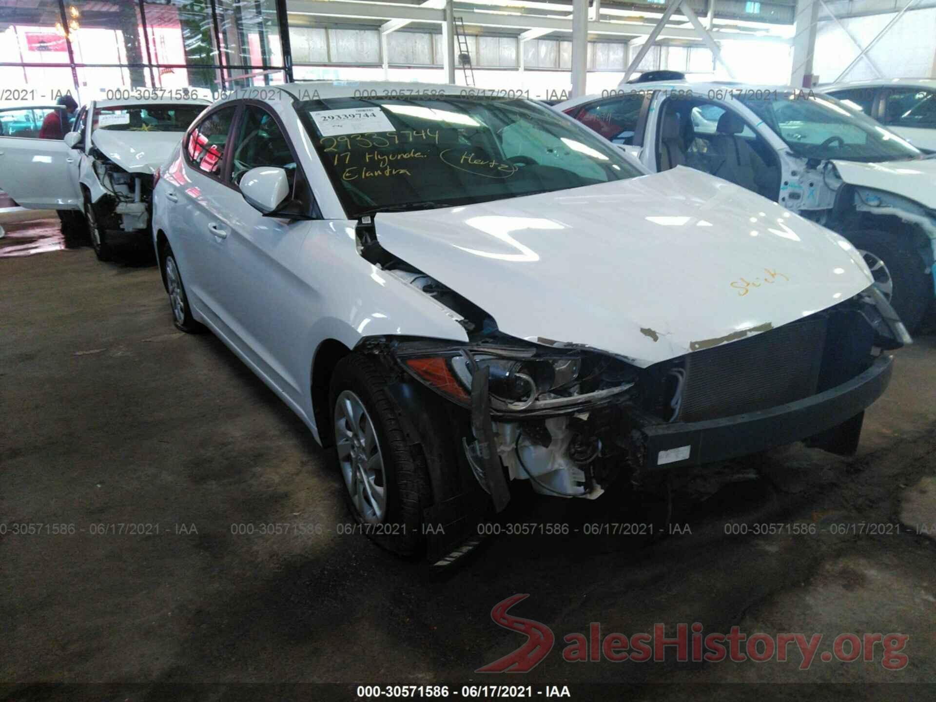 00000000000098343 2017 HYUNDAI ELANTRA